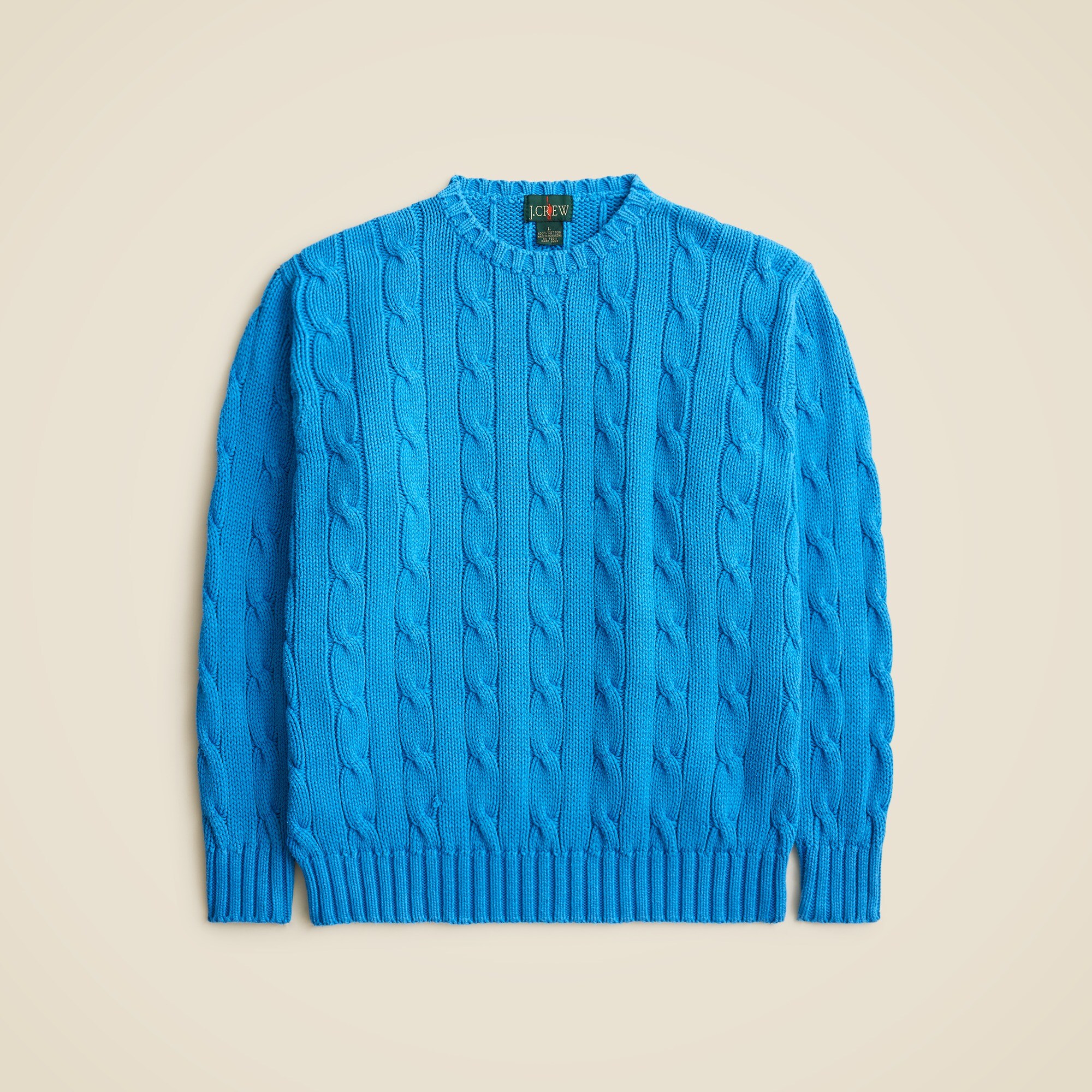  Vintage J.Crew '90s cotton cable-knit sweater