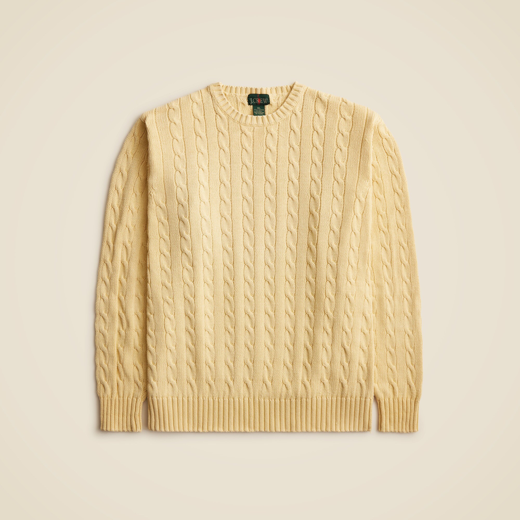  Vintage J.Crew '90s cotton cable-knit sweater