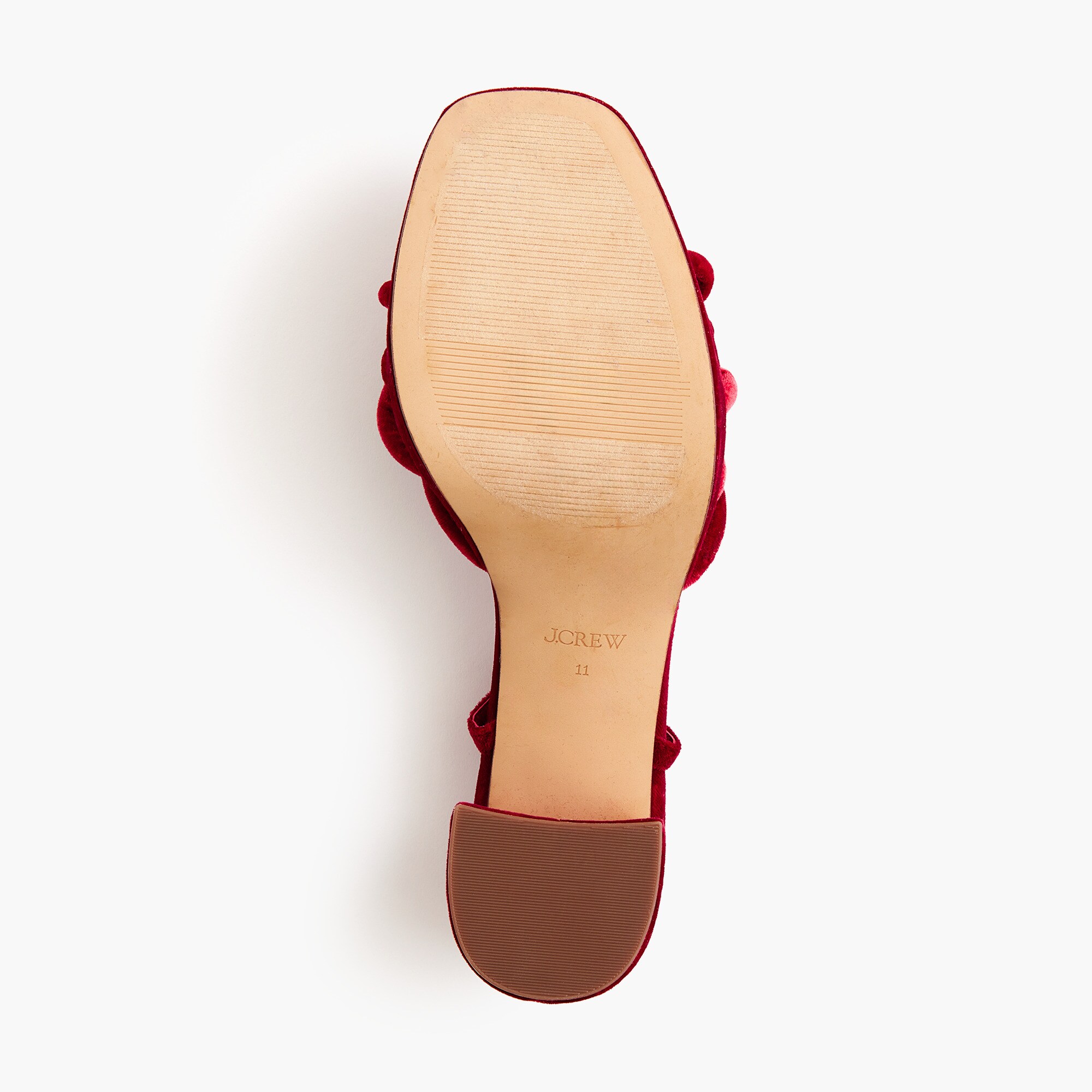 Strappy platform heeled sandals