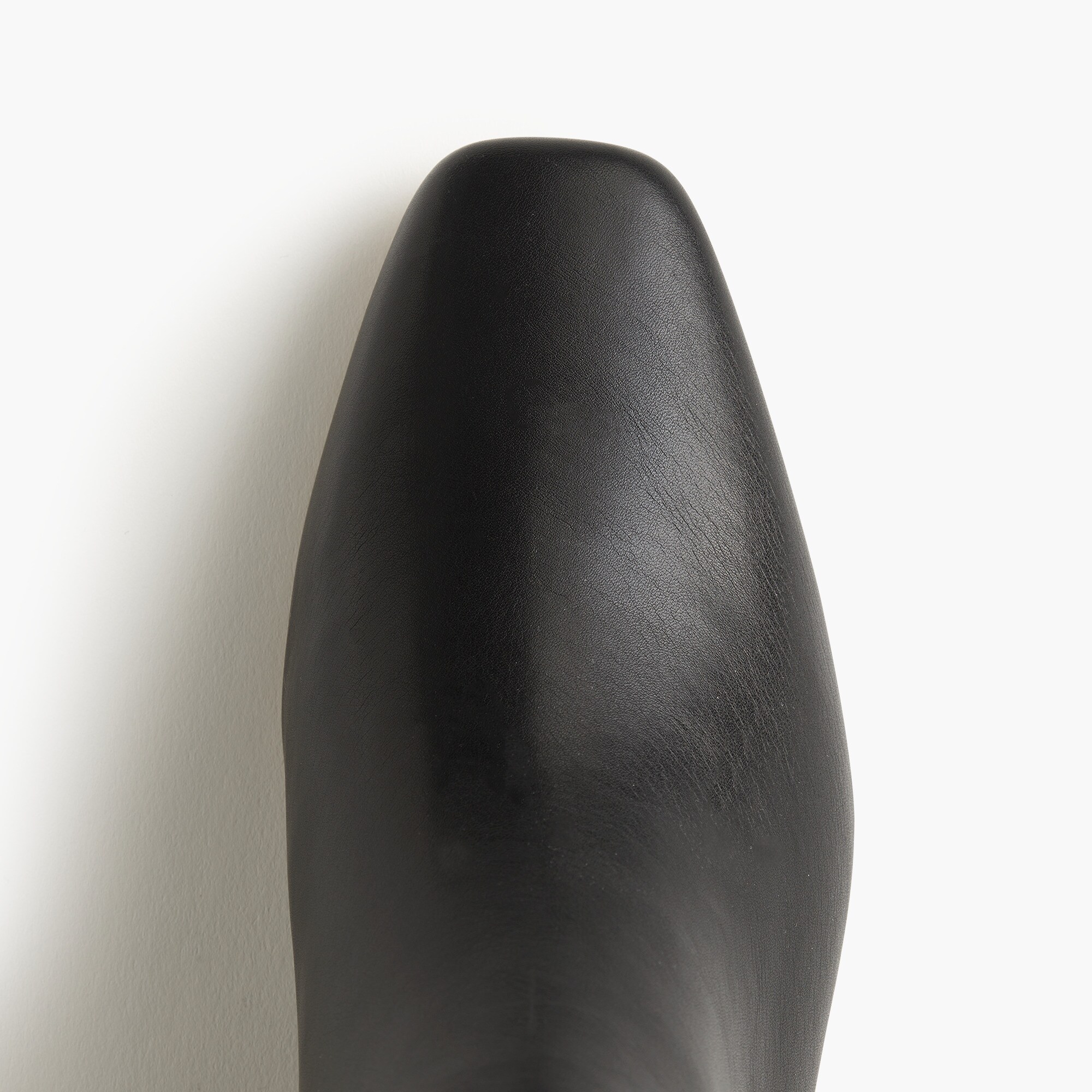 Square-toe tall boots