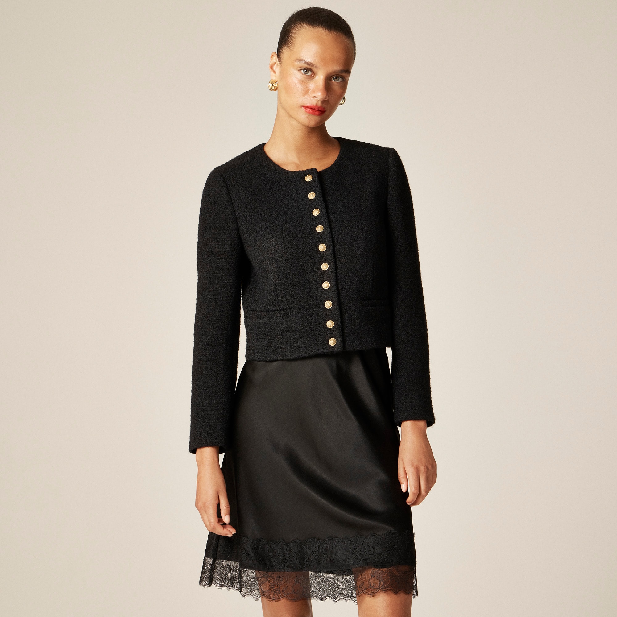 Bridgette lady jacket in tweed - image 3