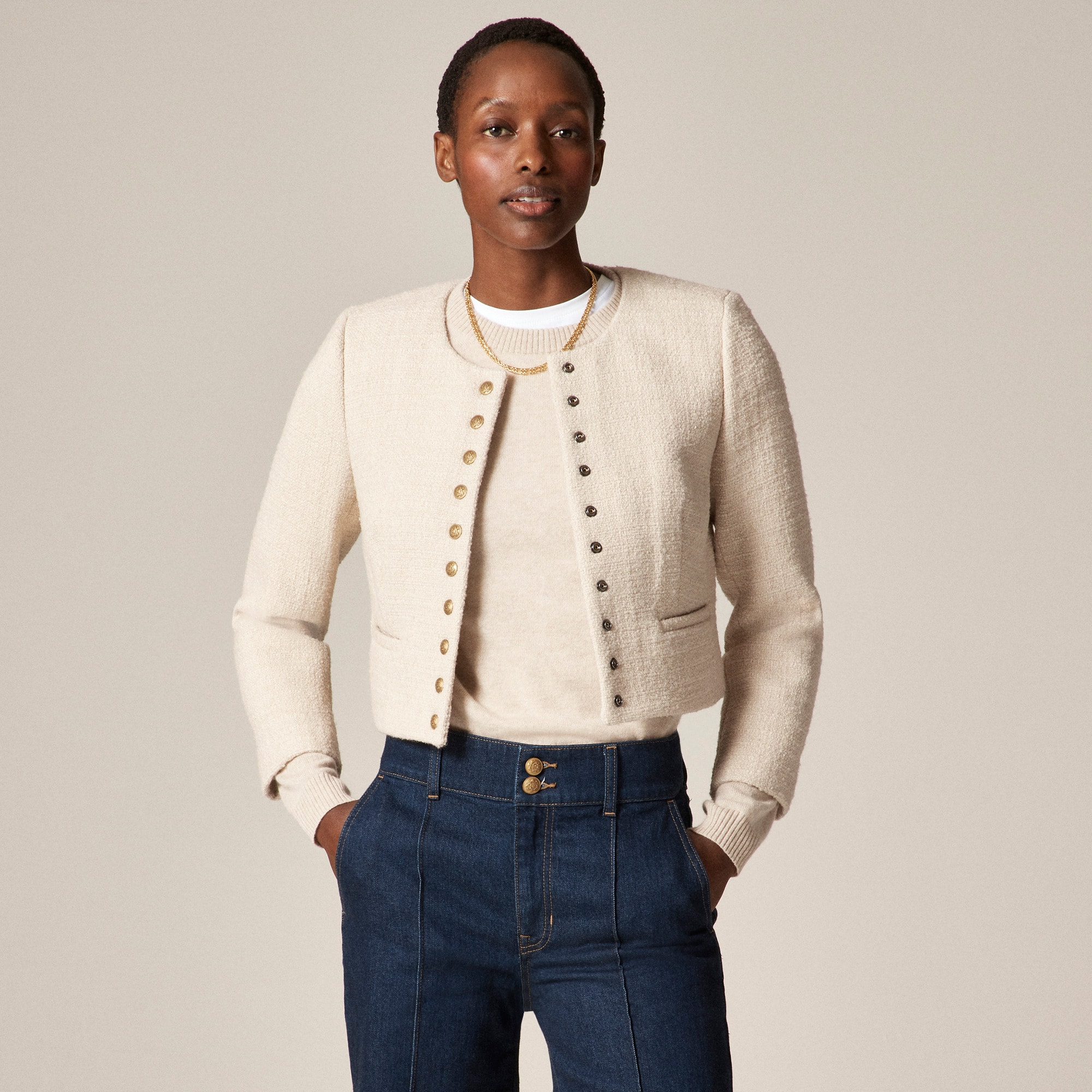 Bridgette Lady Jacket In Tweed For Women | J.Crew