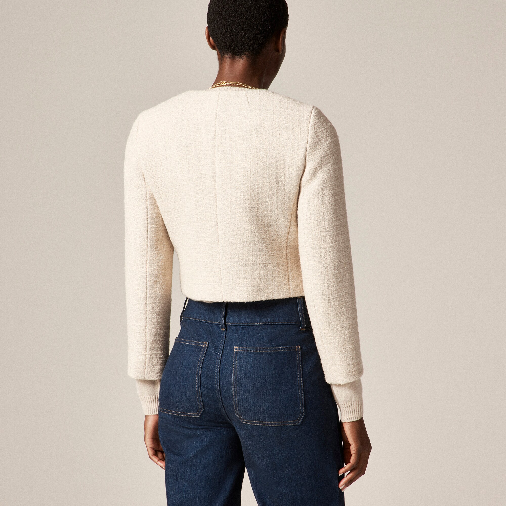 Bridgette lady jacket in tweed