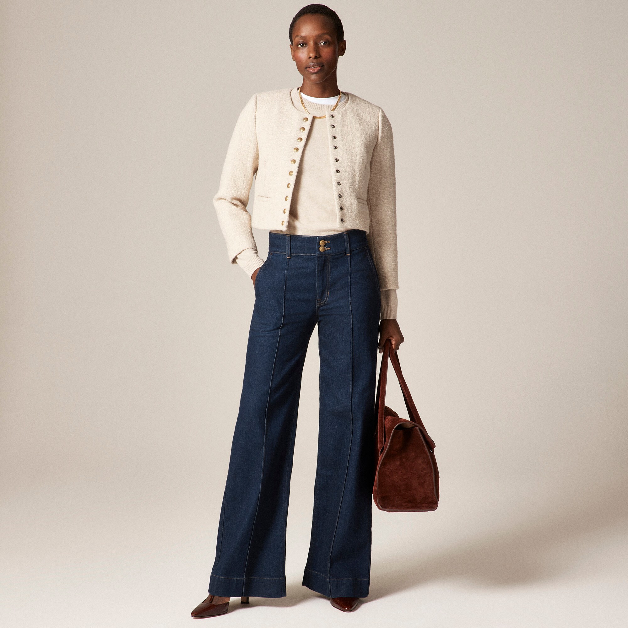  Bridgette lady jacket in tweed