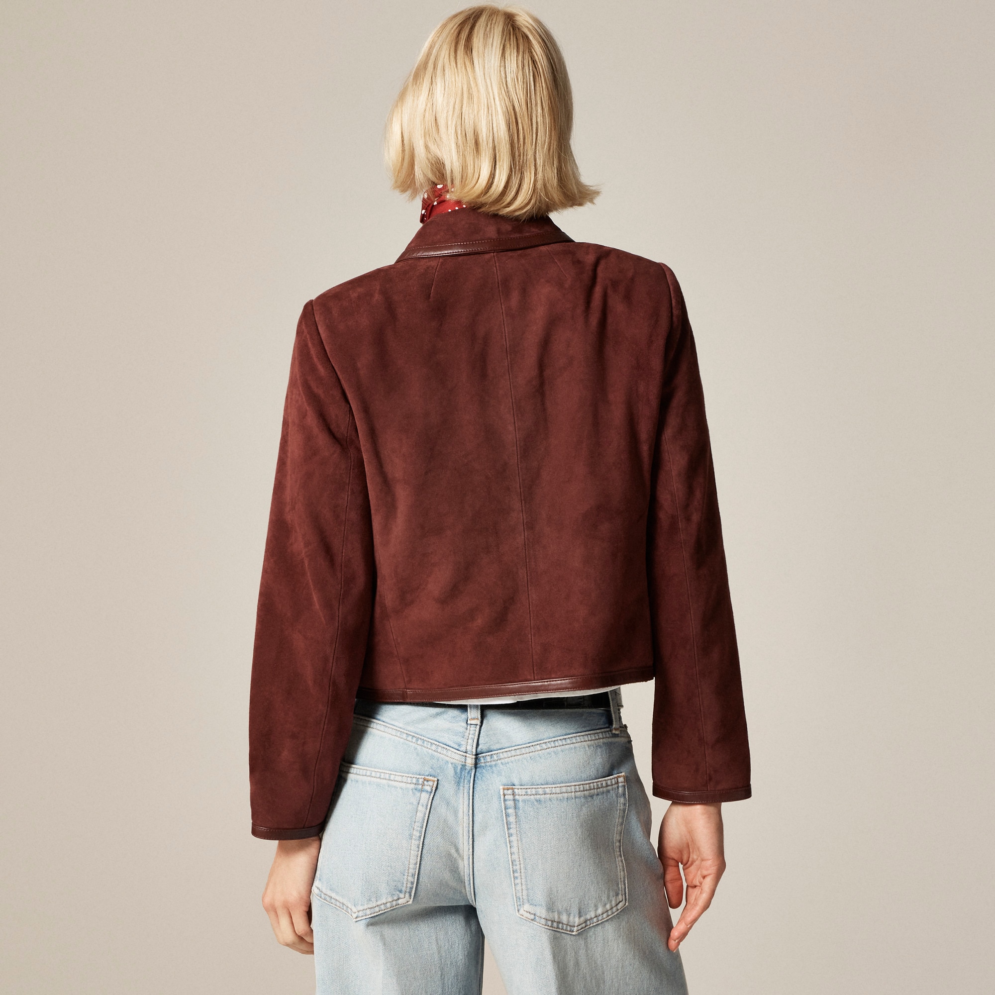 Lucie jacket in suede - image 5