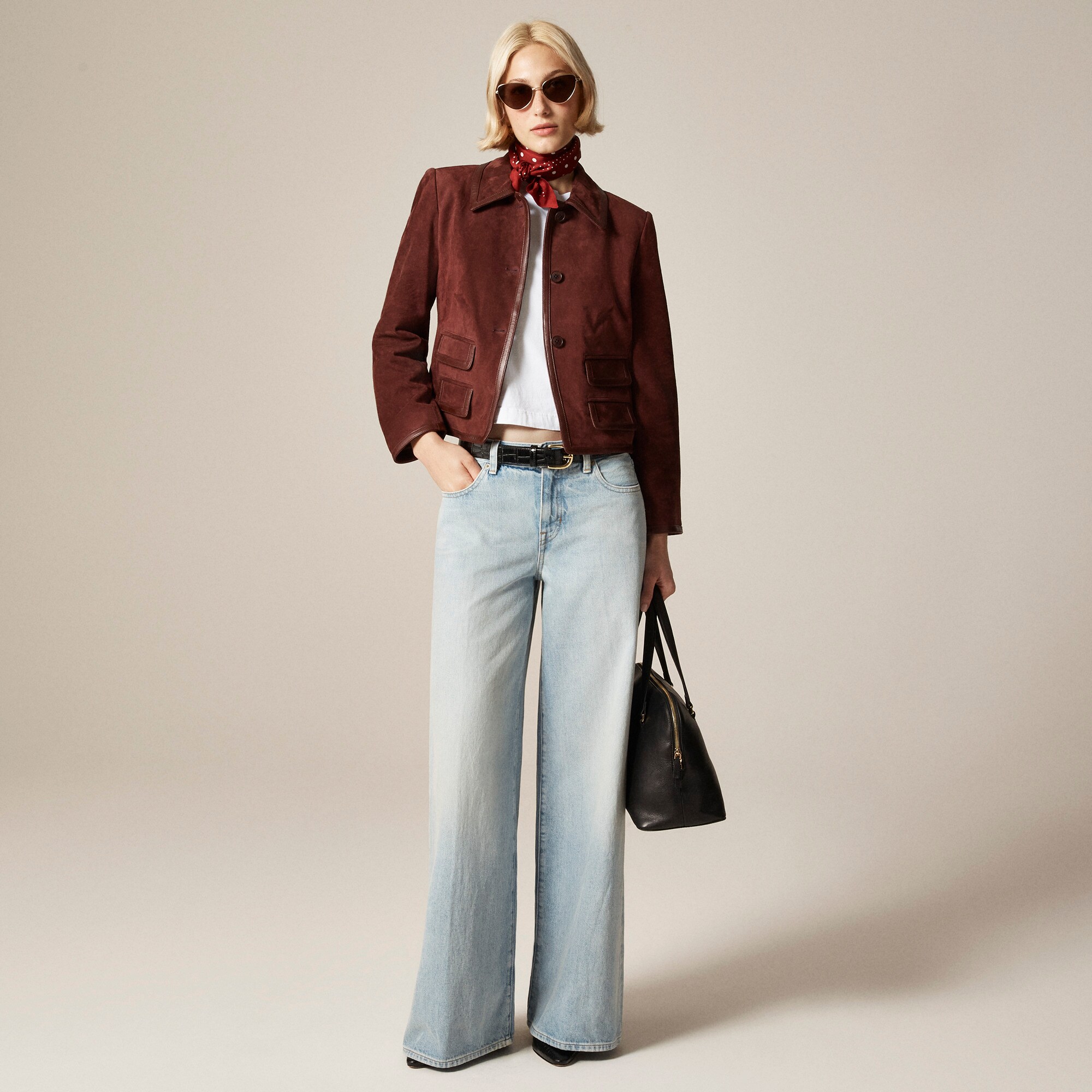 Lucie jacket in suede - image 2
