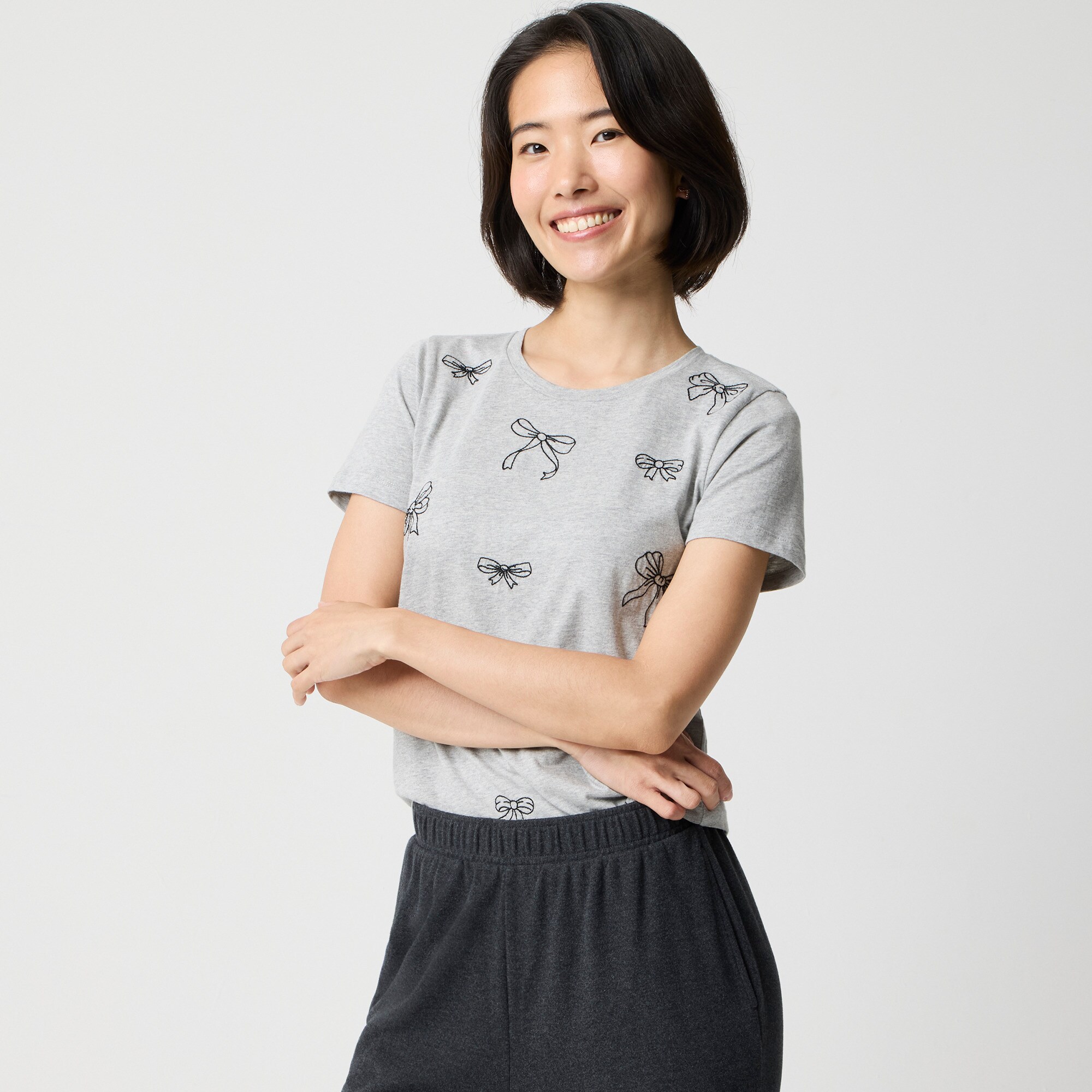  Bows graphic tee