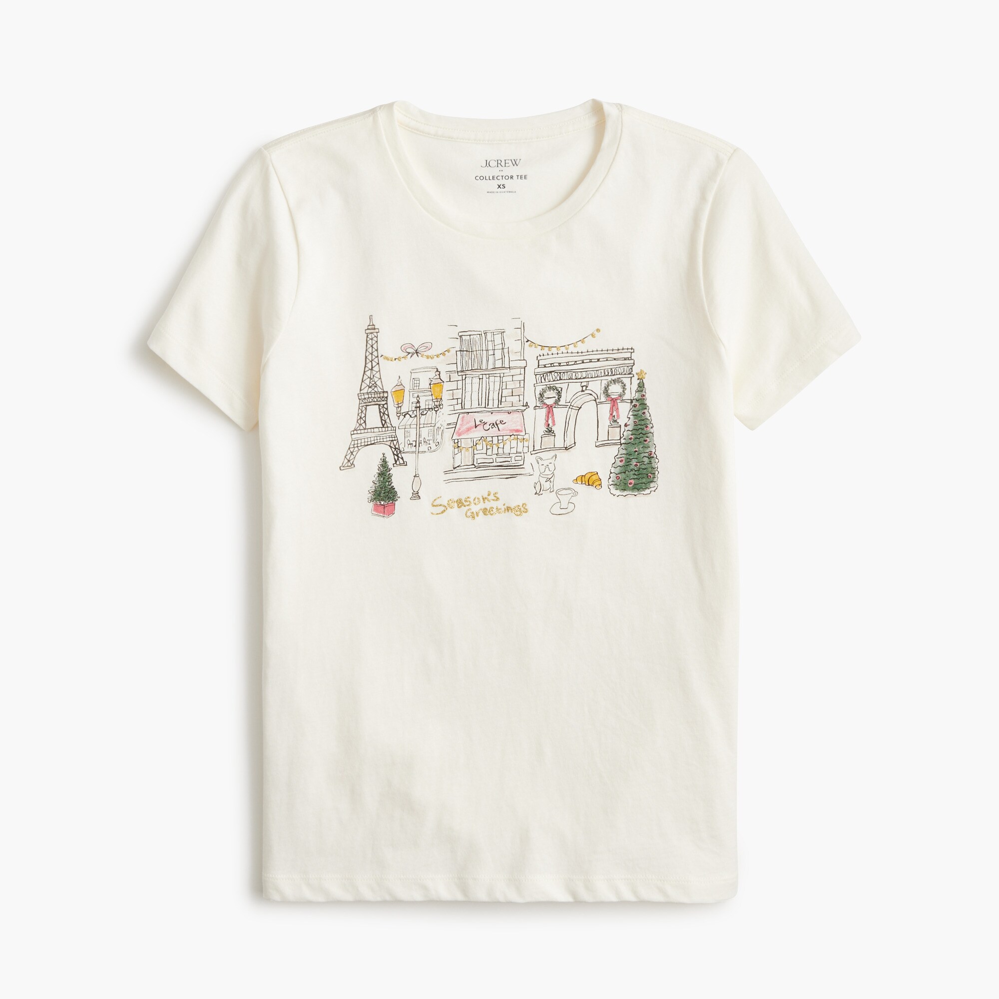 Holiday in Paris graphic tee