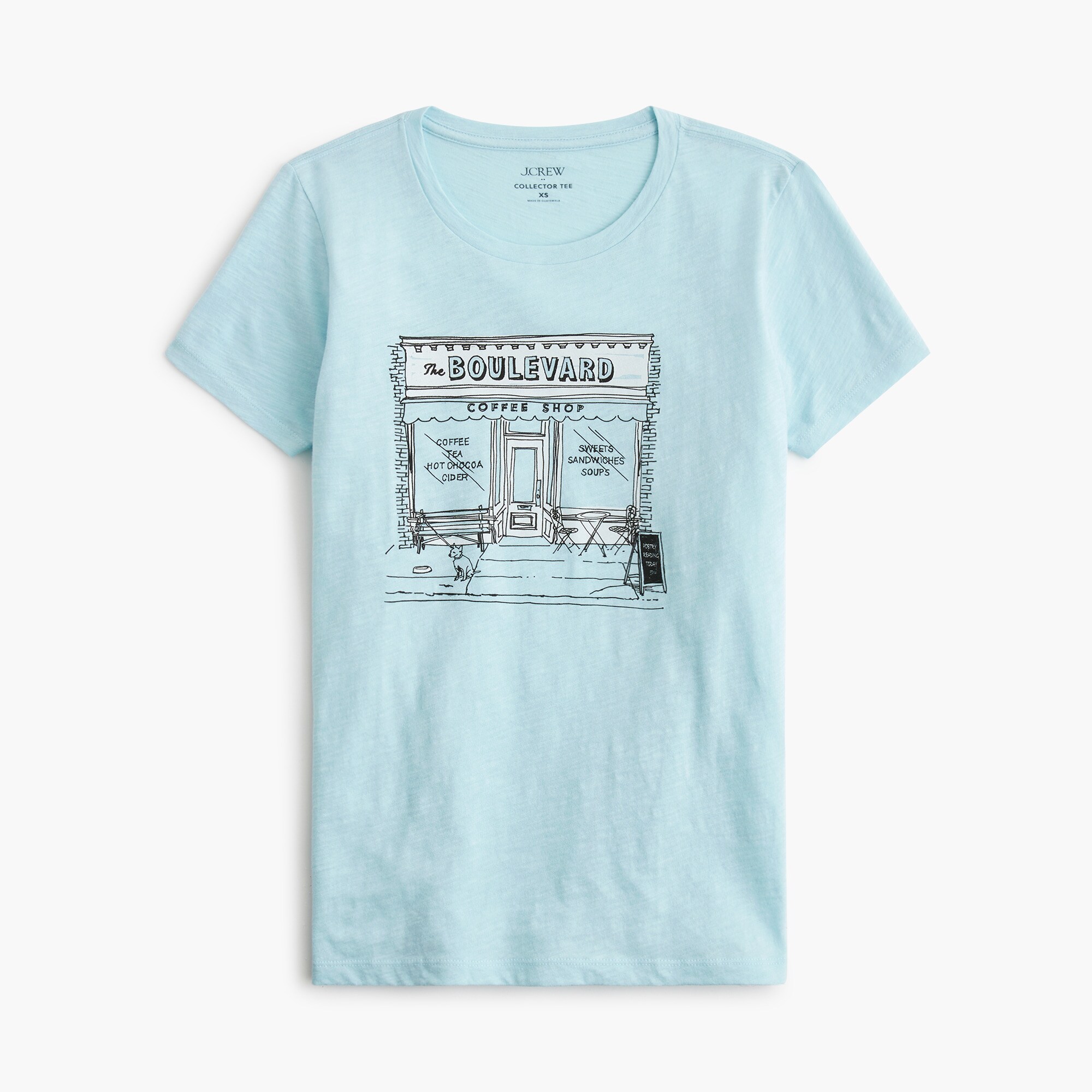  Coffee shop graphic tee