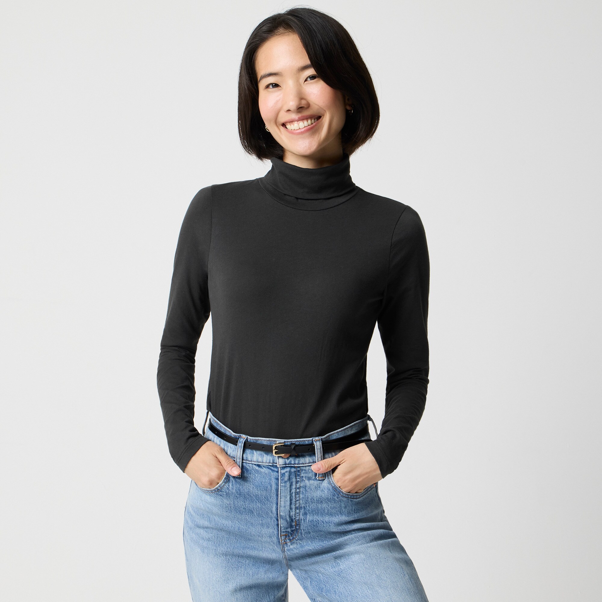 Tissue turtleneck