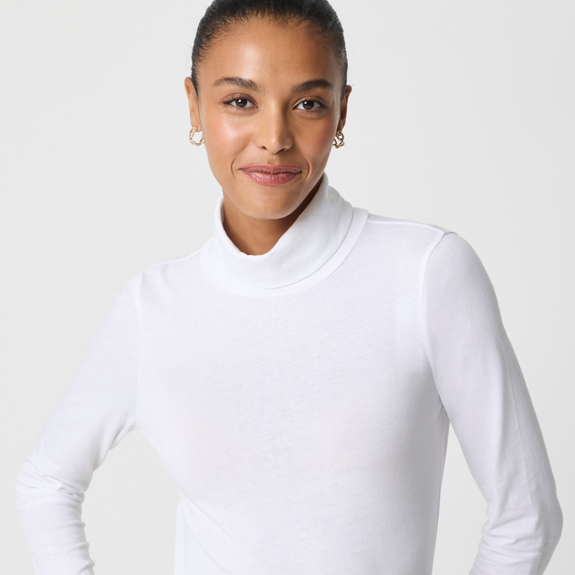 Tissue turtleneck