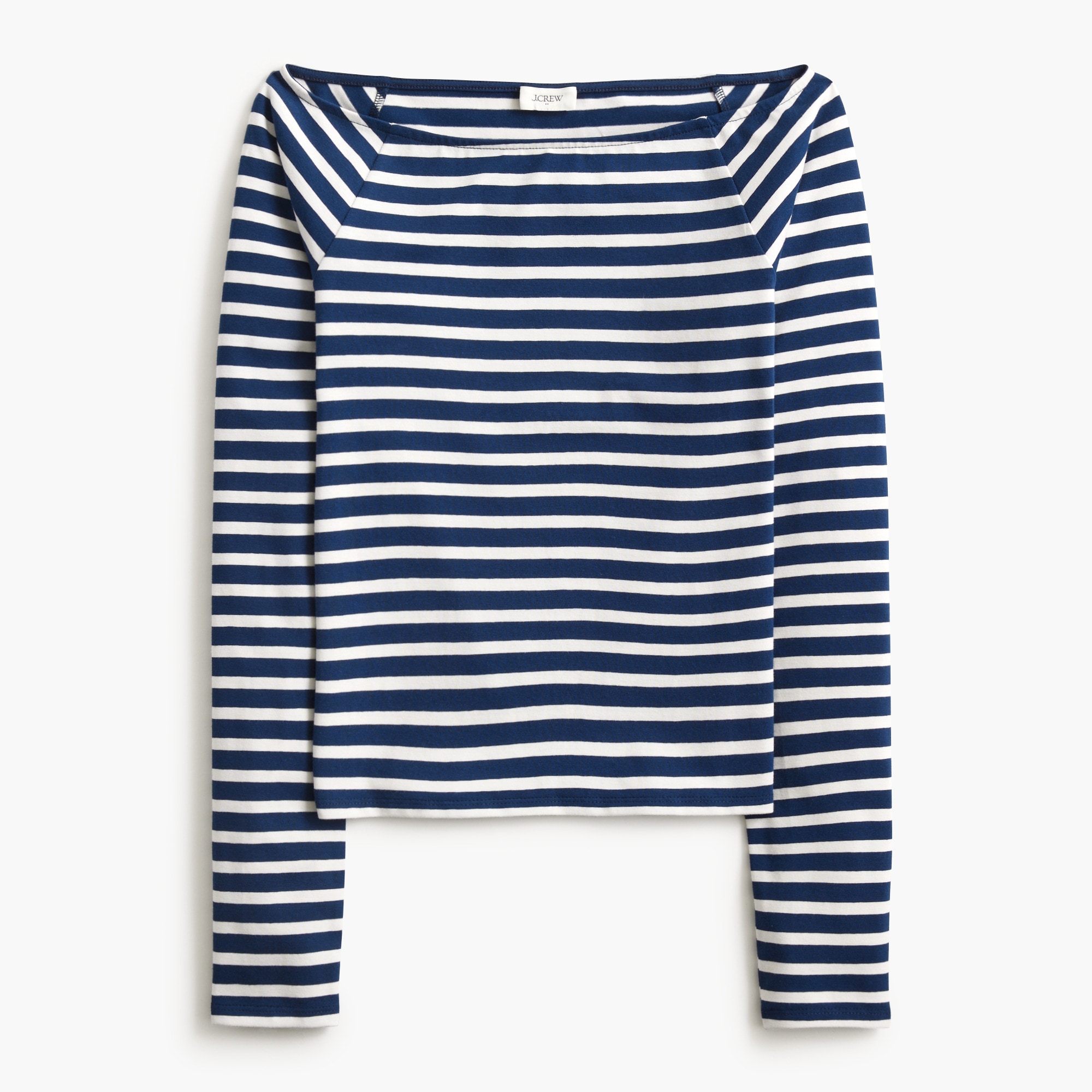 womens Cotton-blend off-the-shoulder top