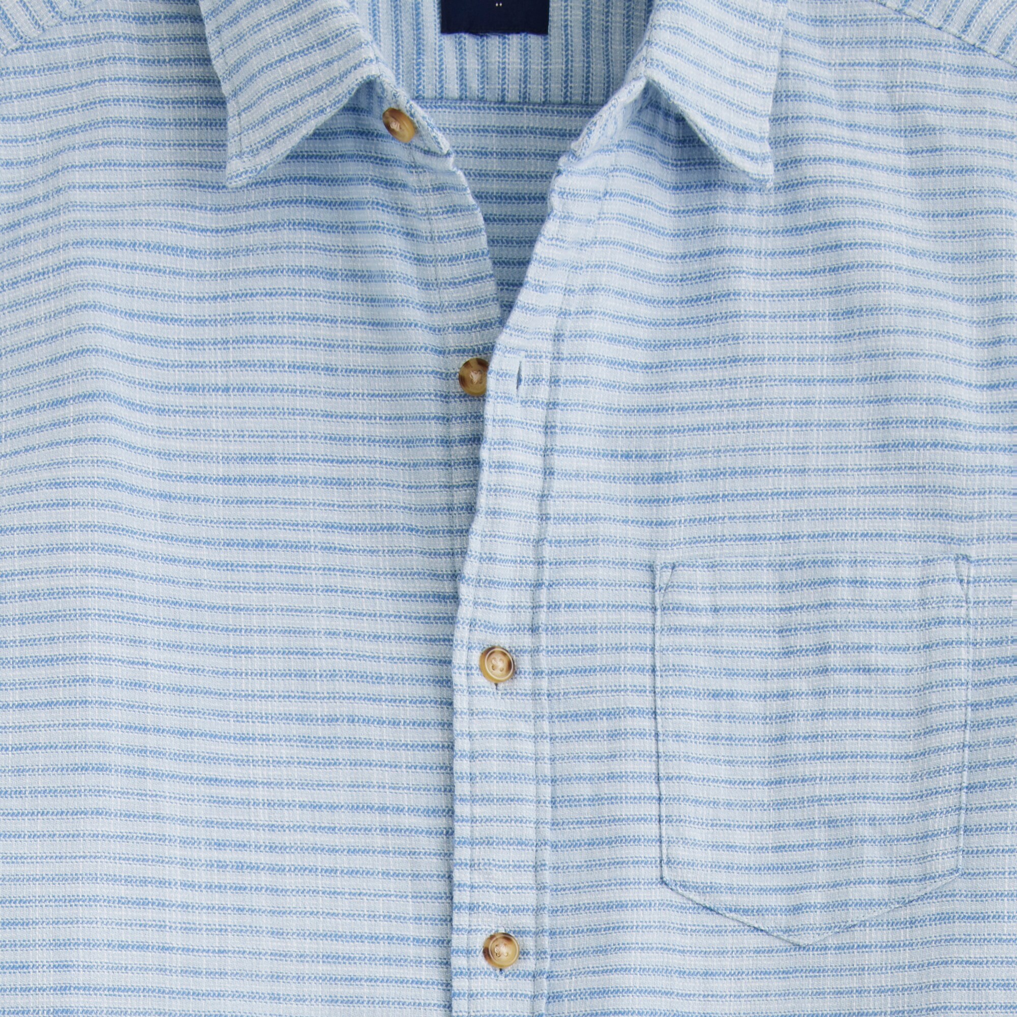 Short-sleeve slub dobby shirt - image 4