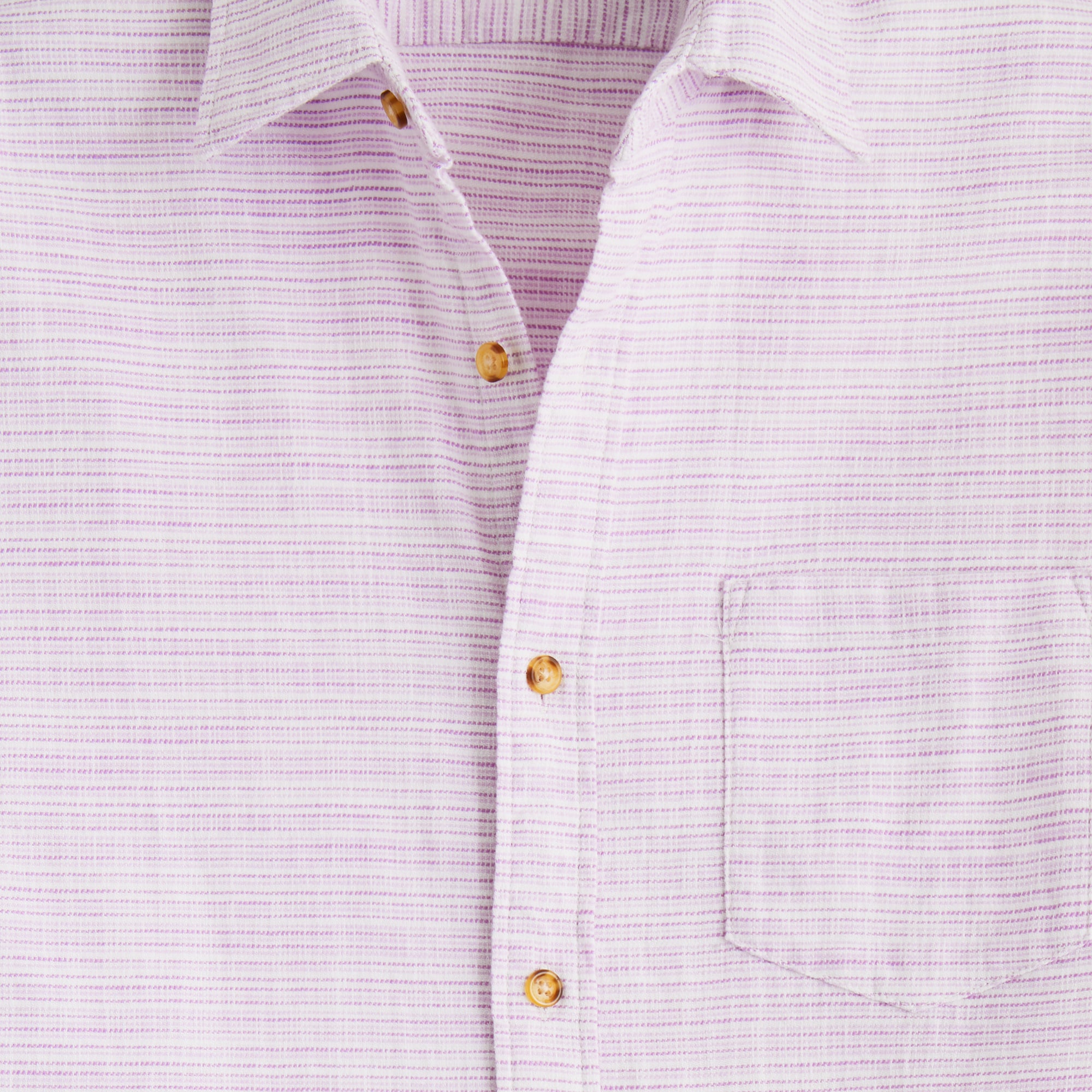 Short-sleeve slub dobby shirt