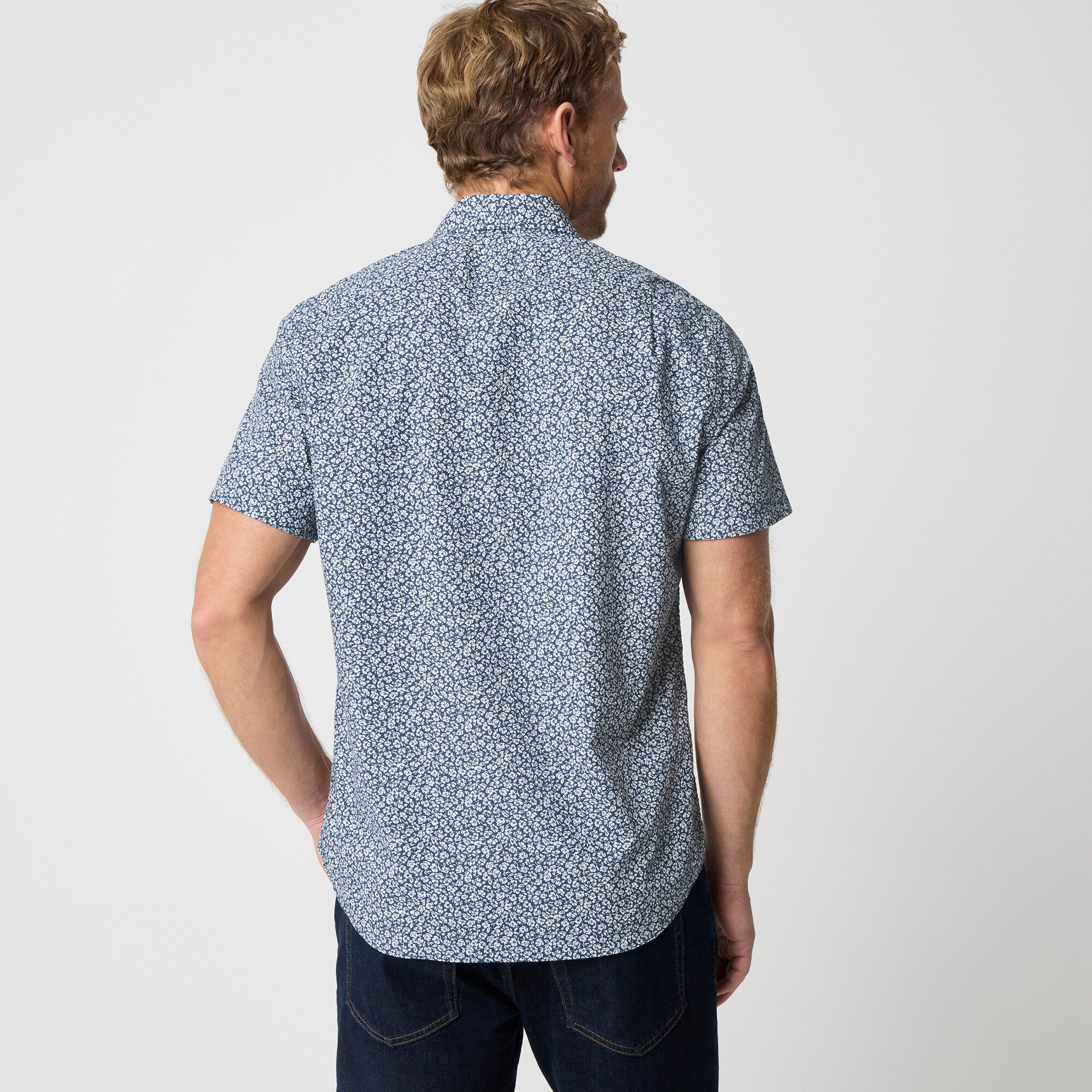 Printed flex casual shirt
