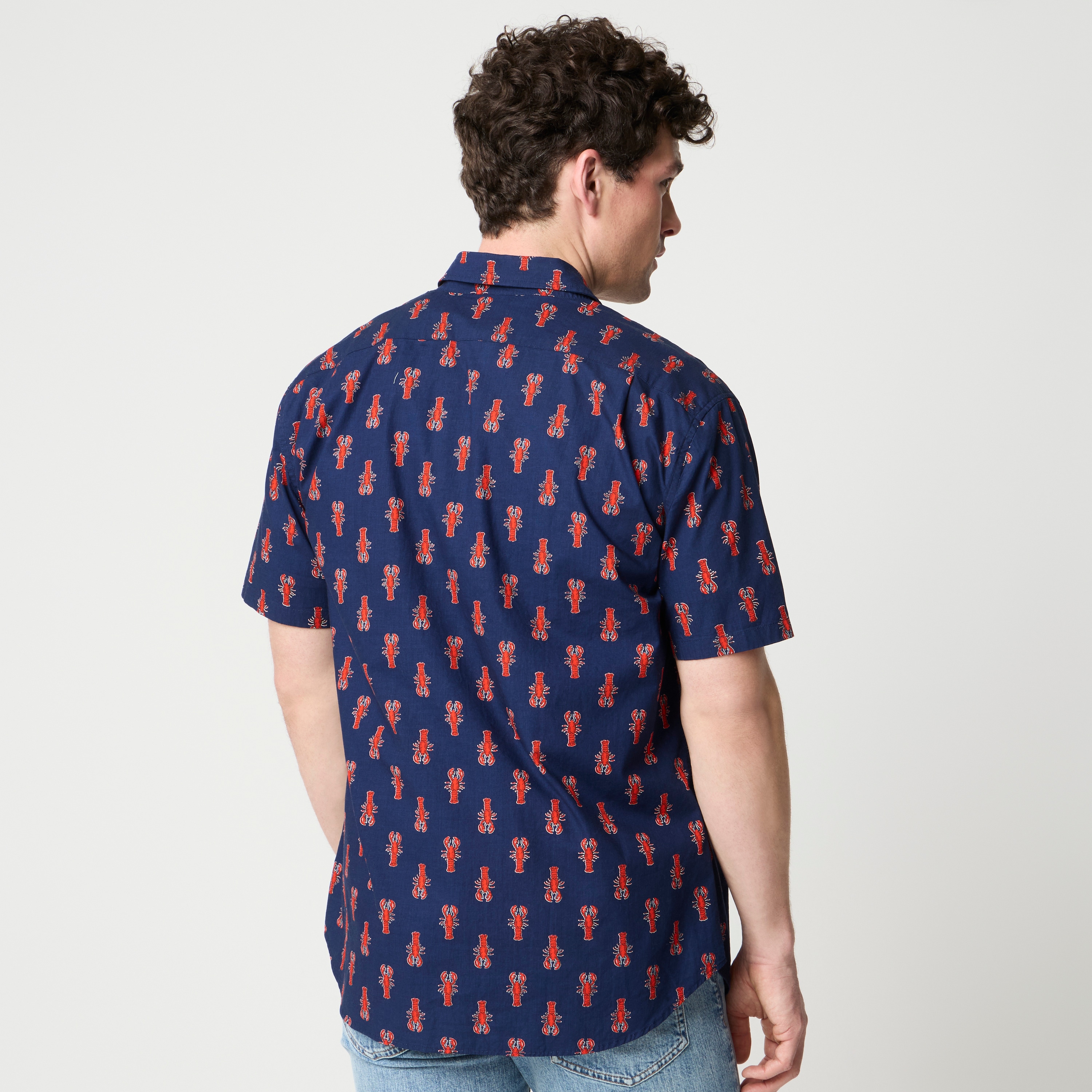 Printed flex casual shirt