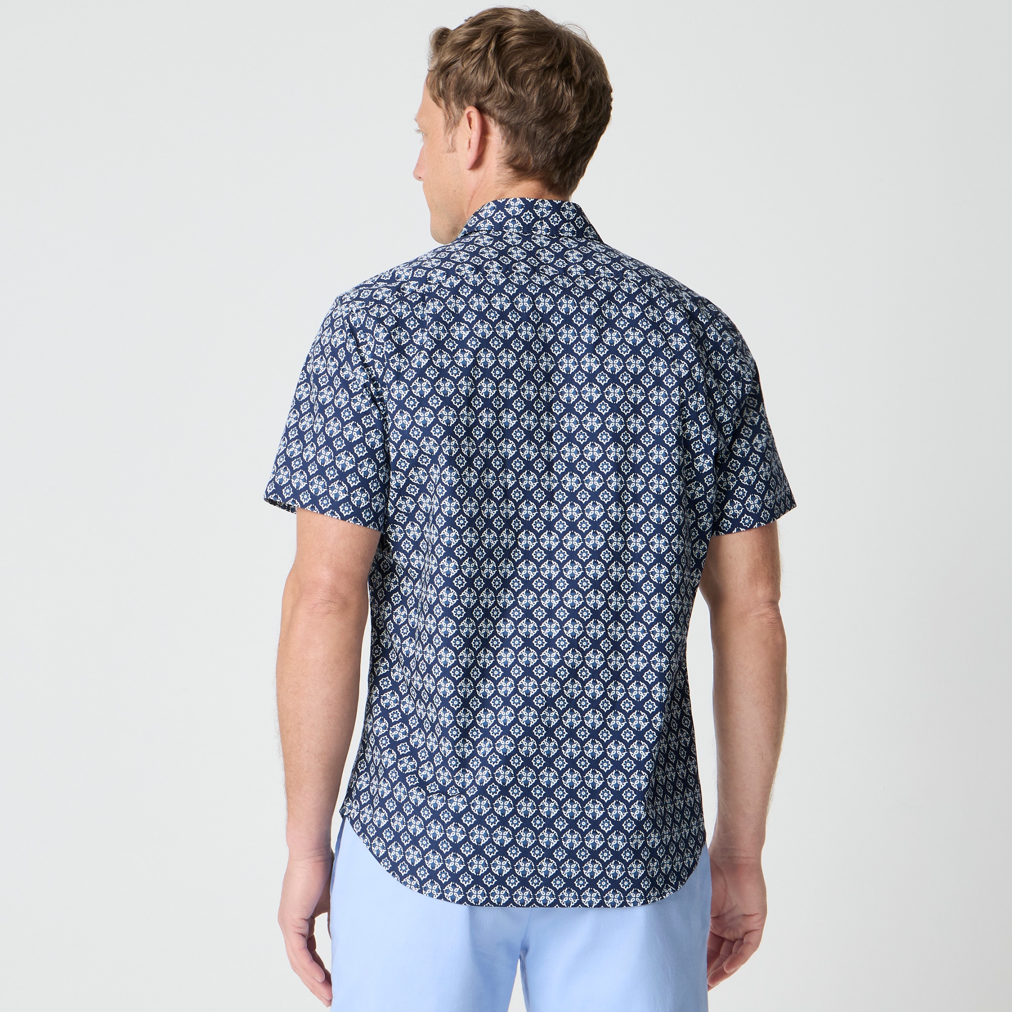 Printed flex casual shirt