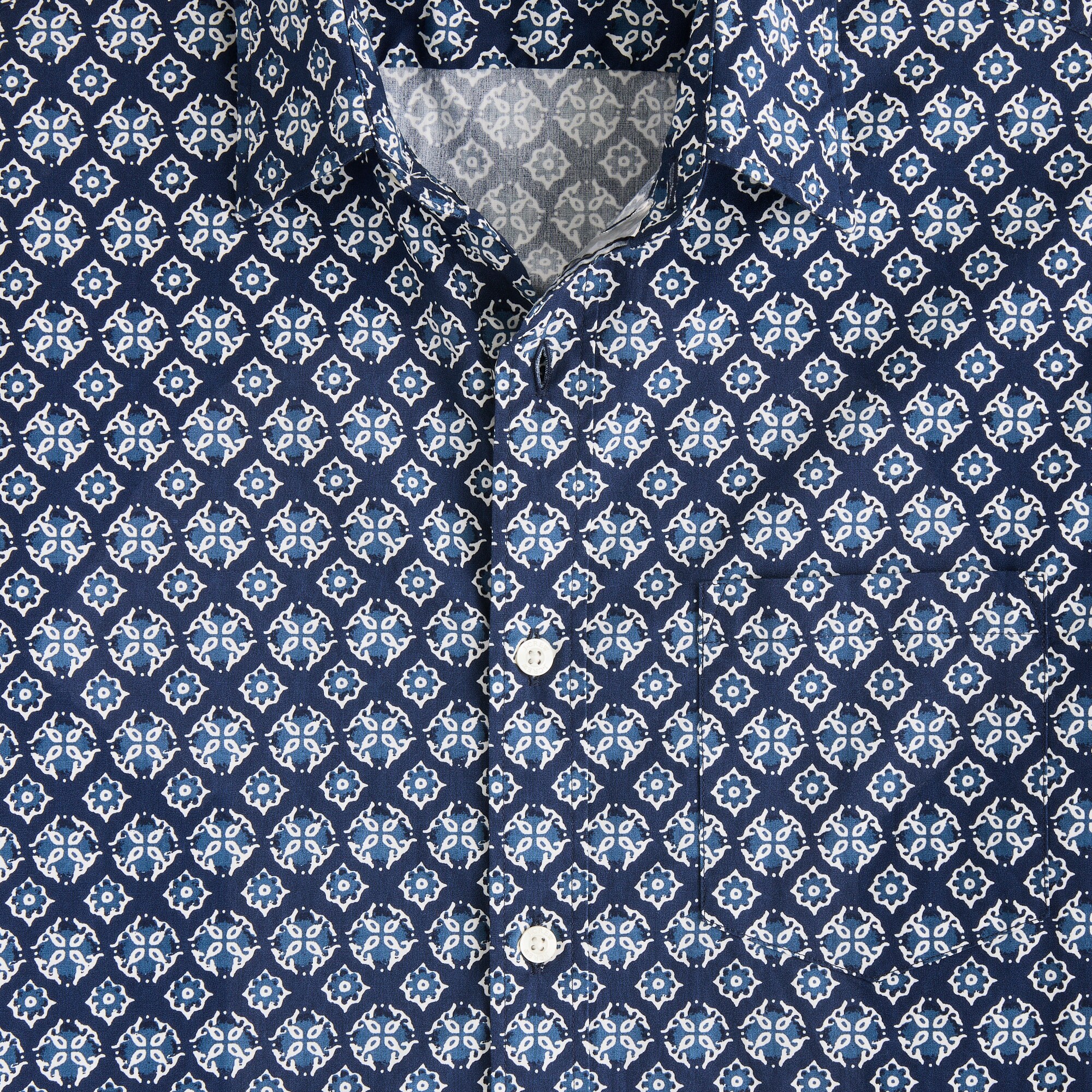 Printed flex casual shirt