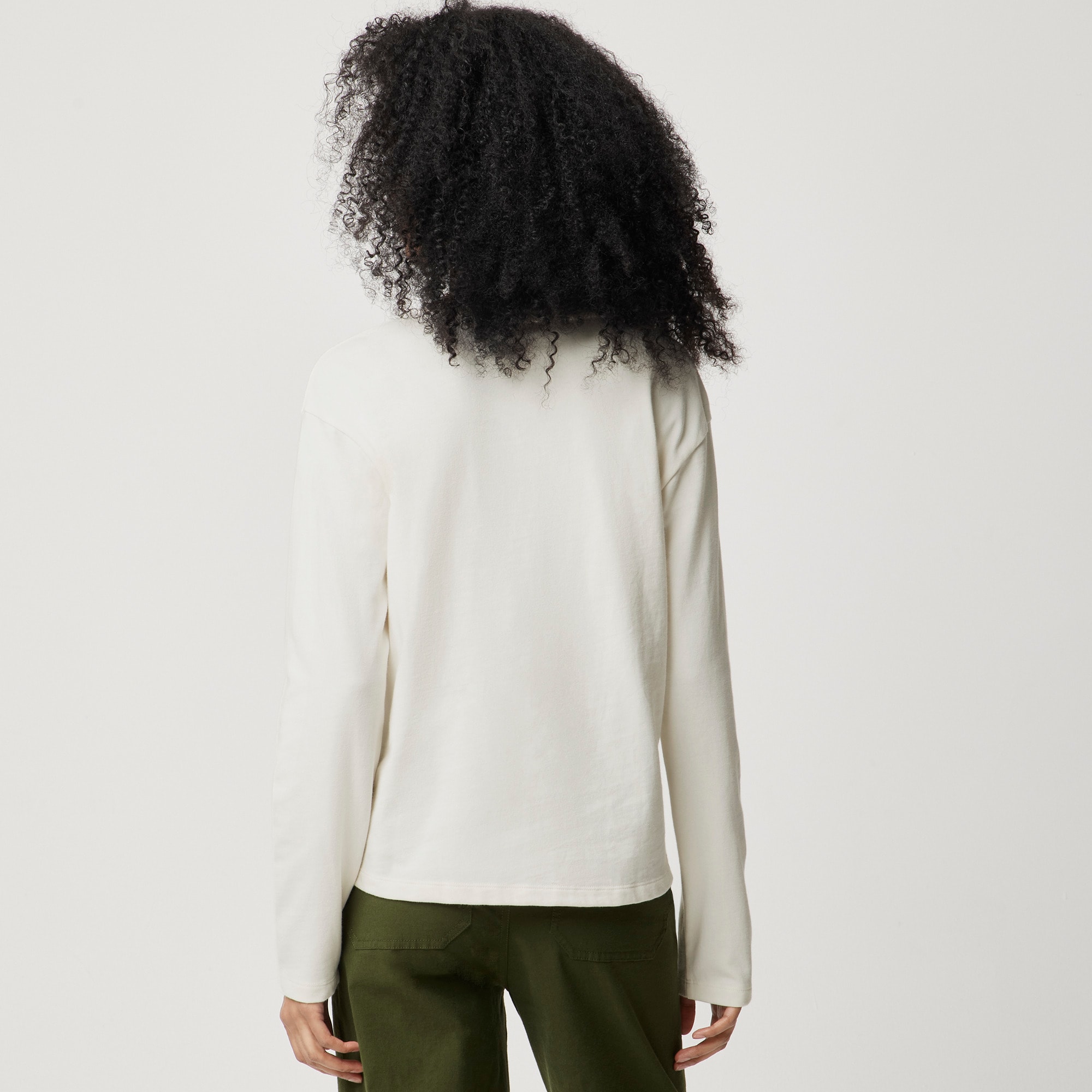Long-sleeve Pocket Tee For Women | Factory