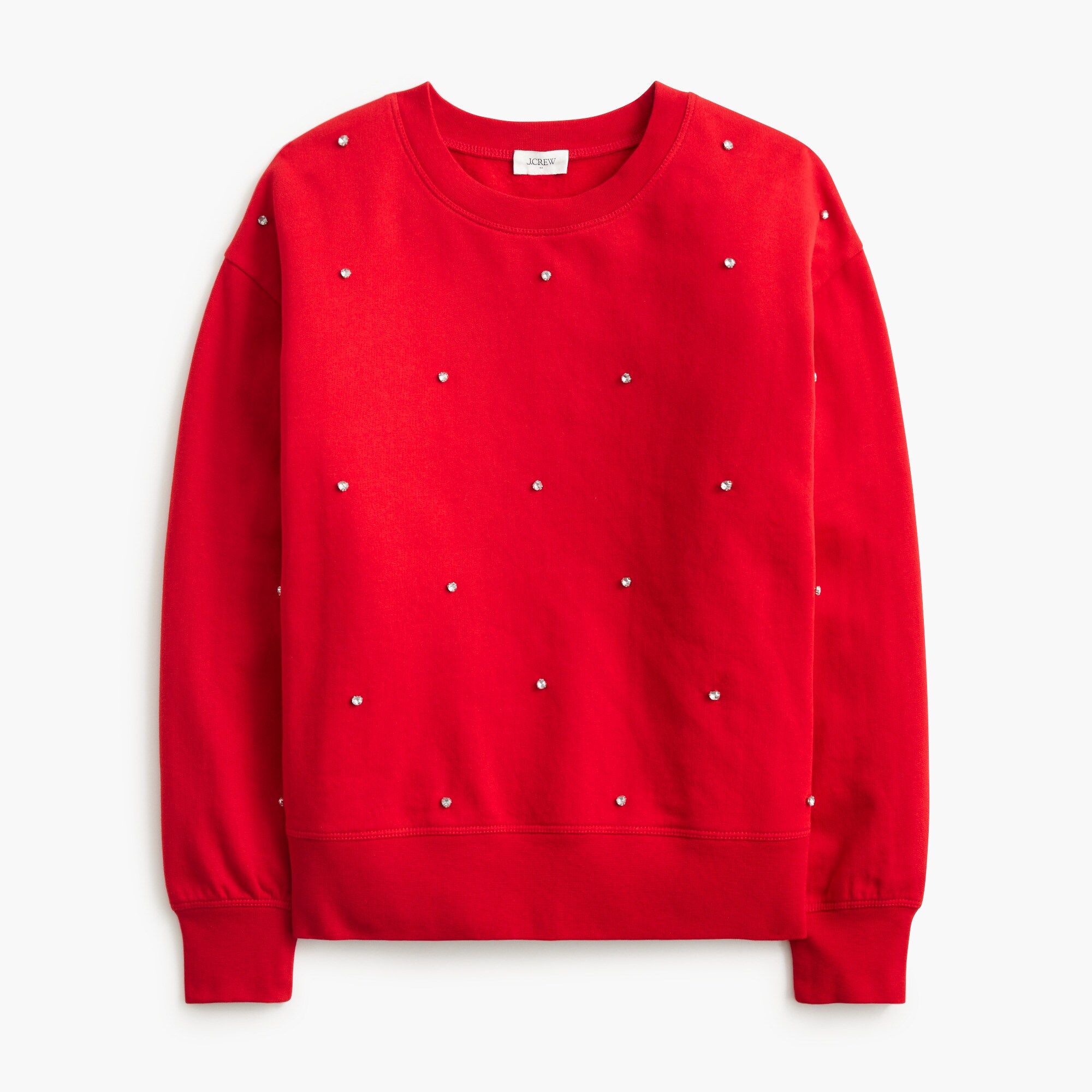 gem-embellished sweatshirt for women