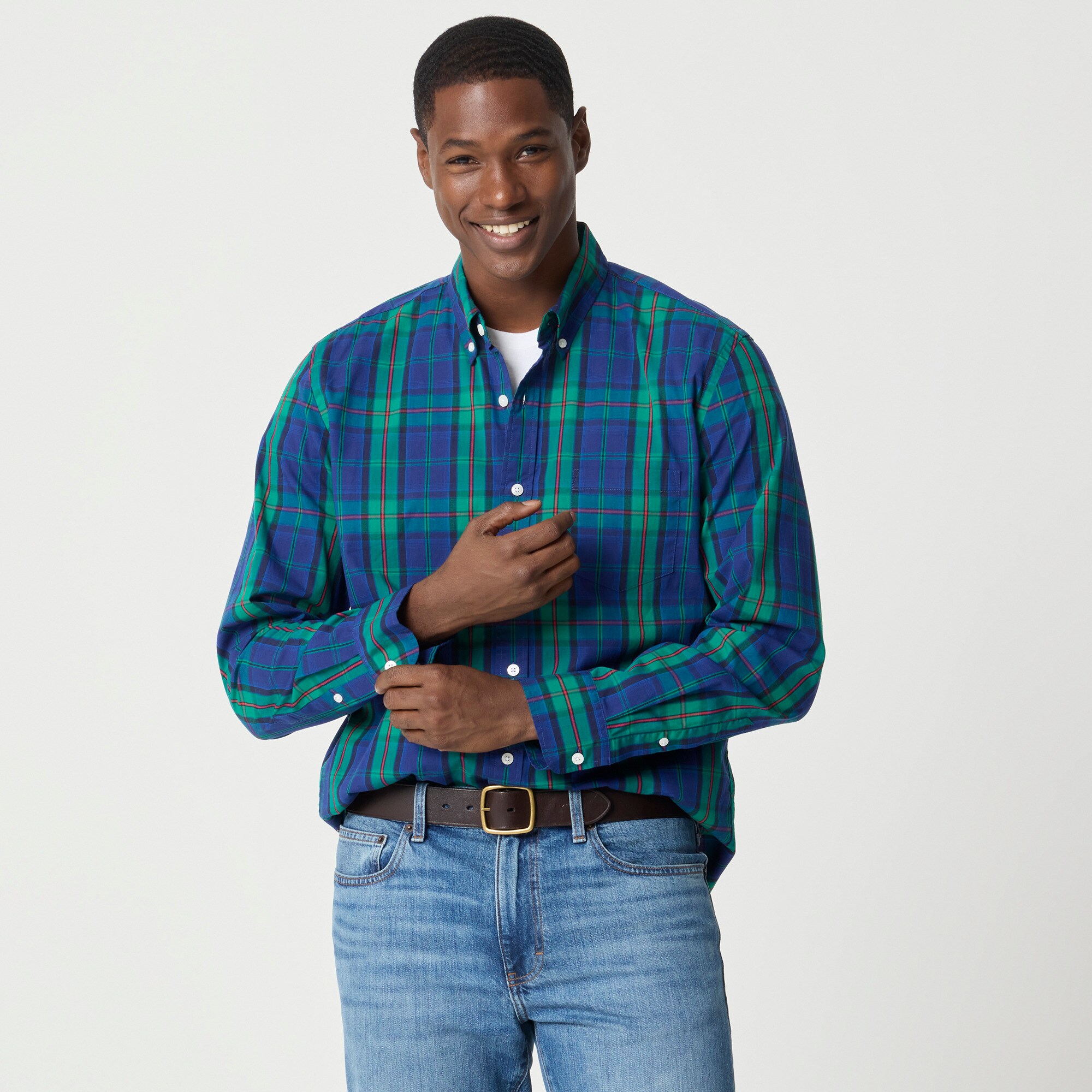 mens Classic flex casual shirt