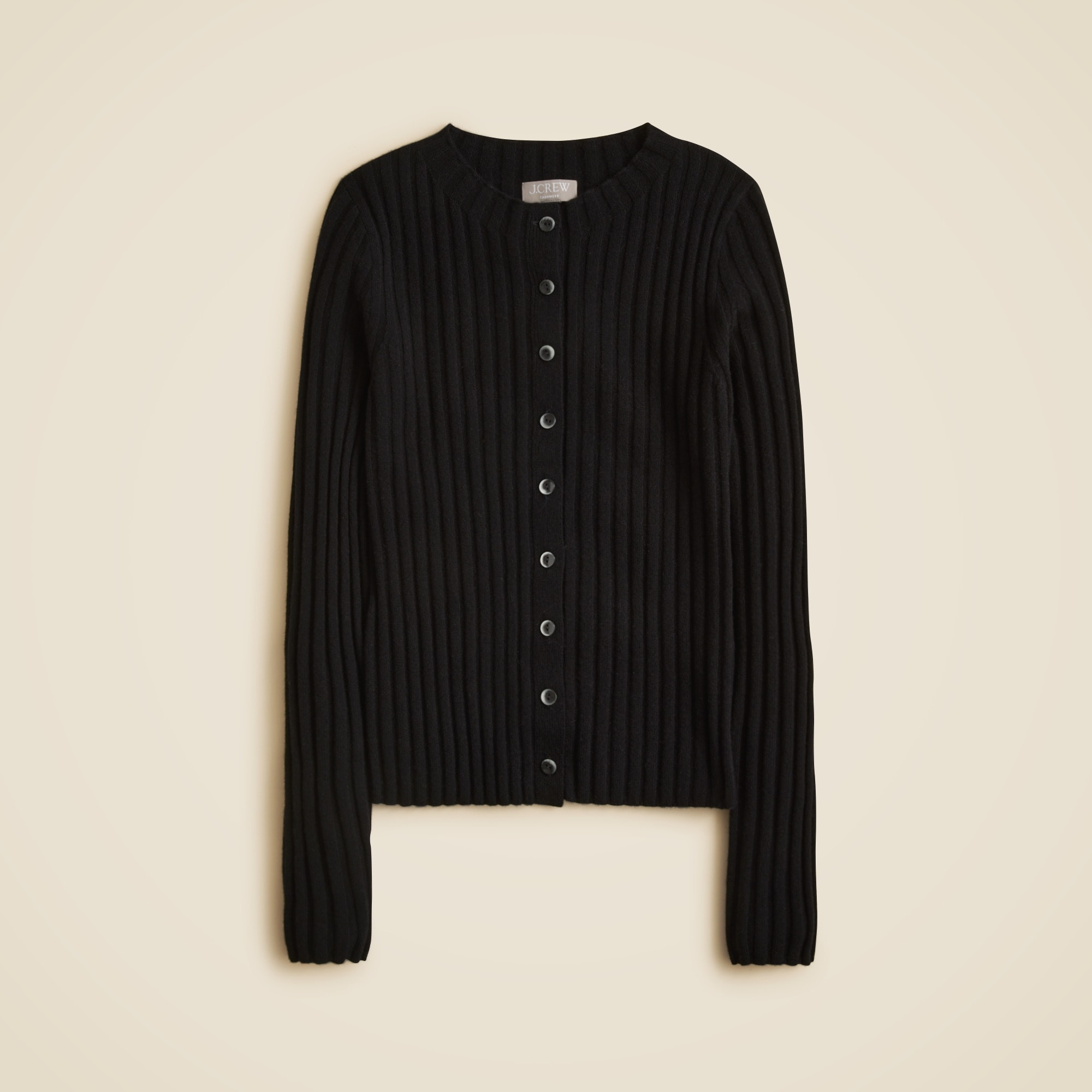 Wide-rib Cashmere Cardigan For Women | J.Crew