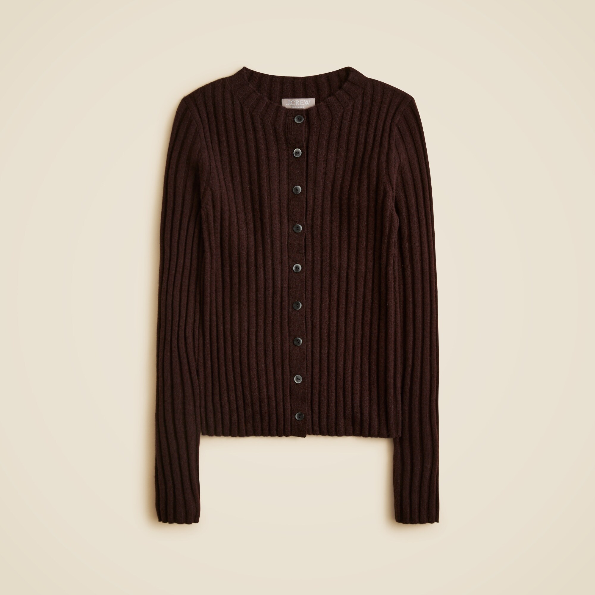 Wide-rib Cashmere Cardigan For Women | J.Crew