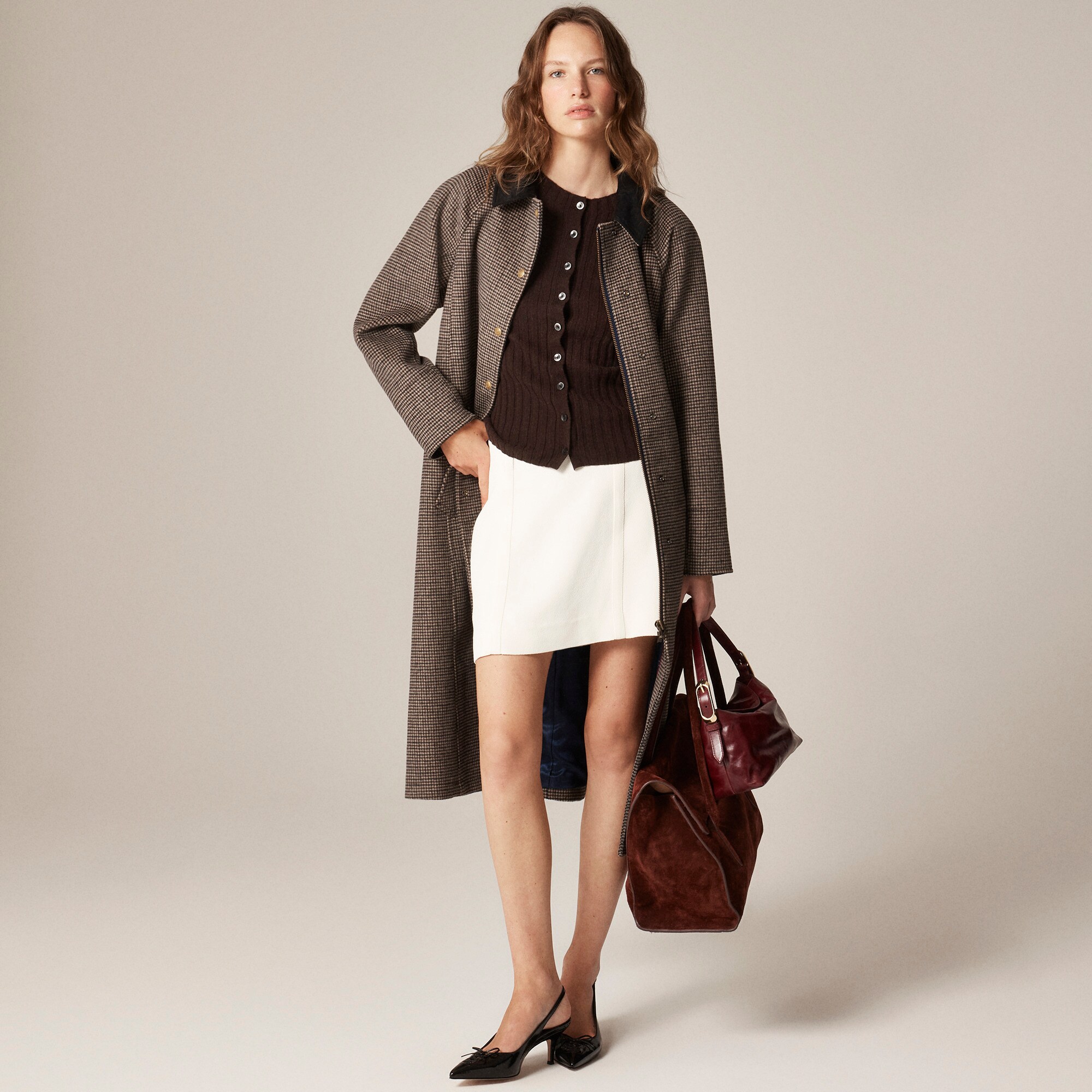 Wide-rib cashmere cardigan - thumbnail 2