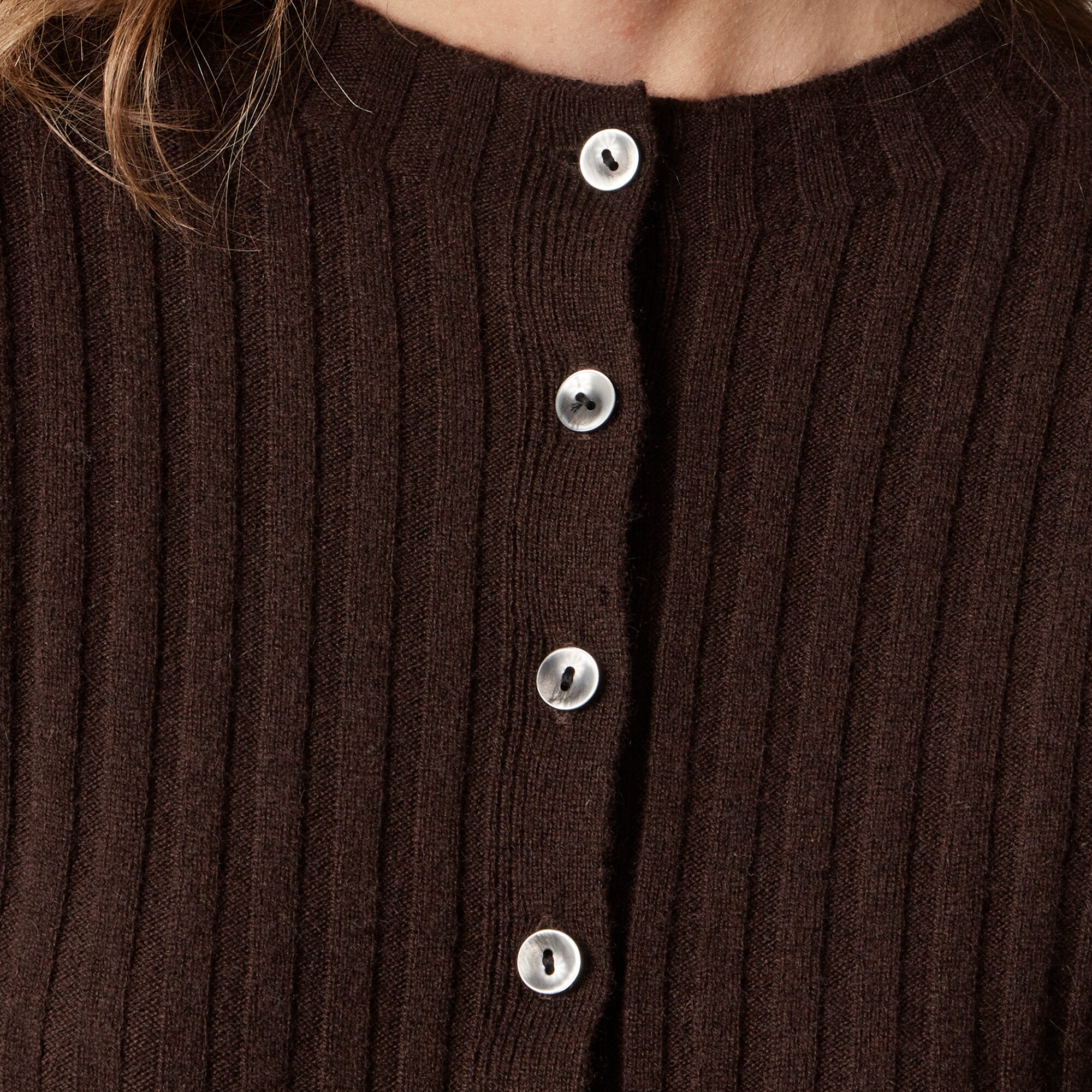Wide-rib Cashmere Cardigan For Women | J.Crew