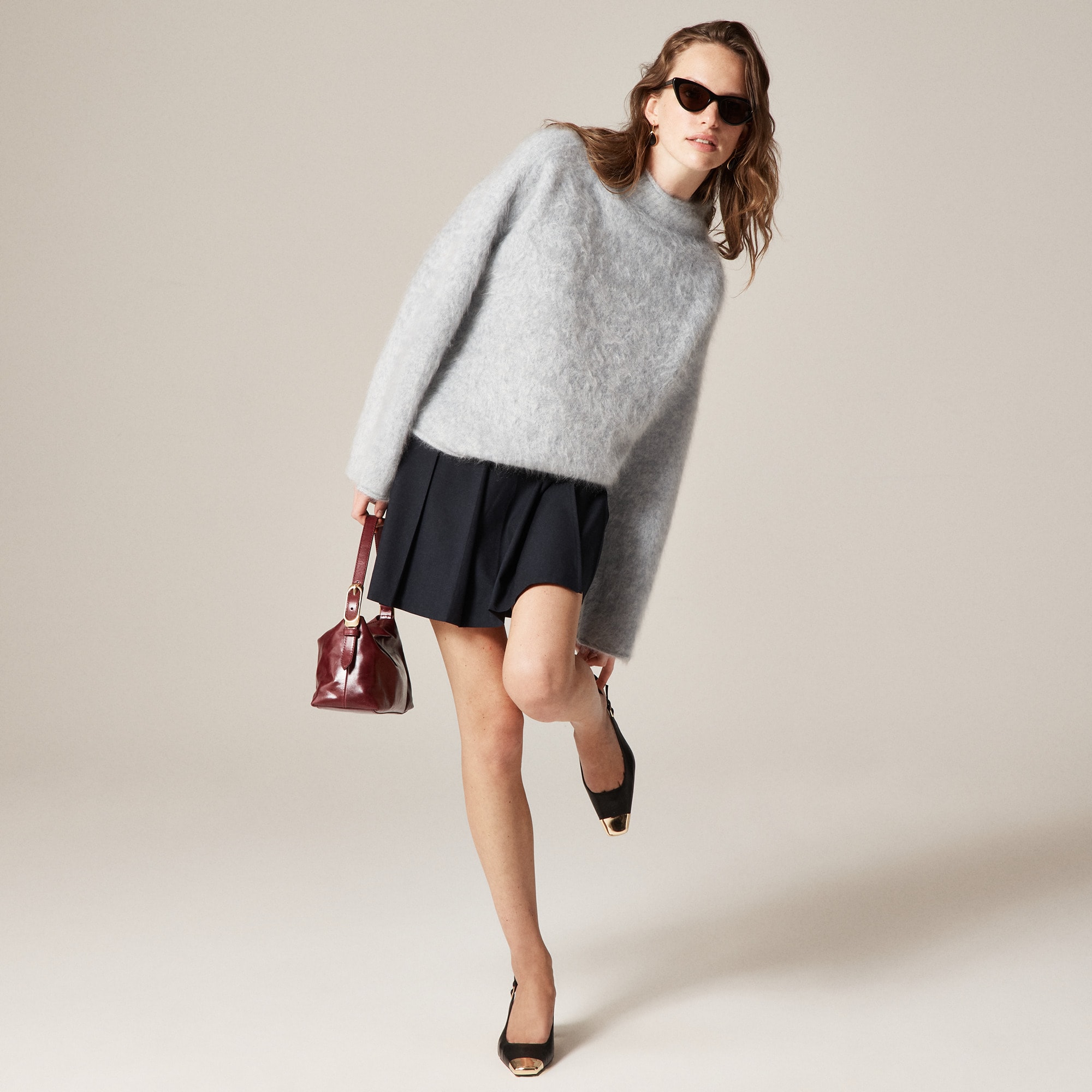 2025 brushed cashmere Rollneck™ sweater