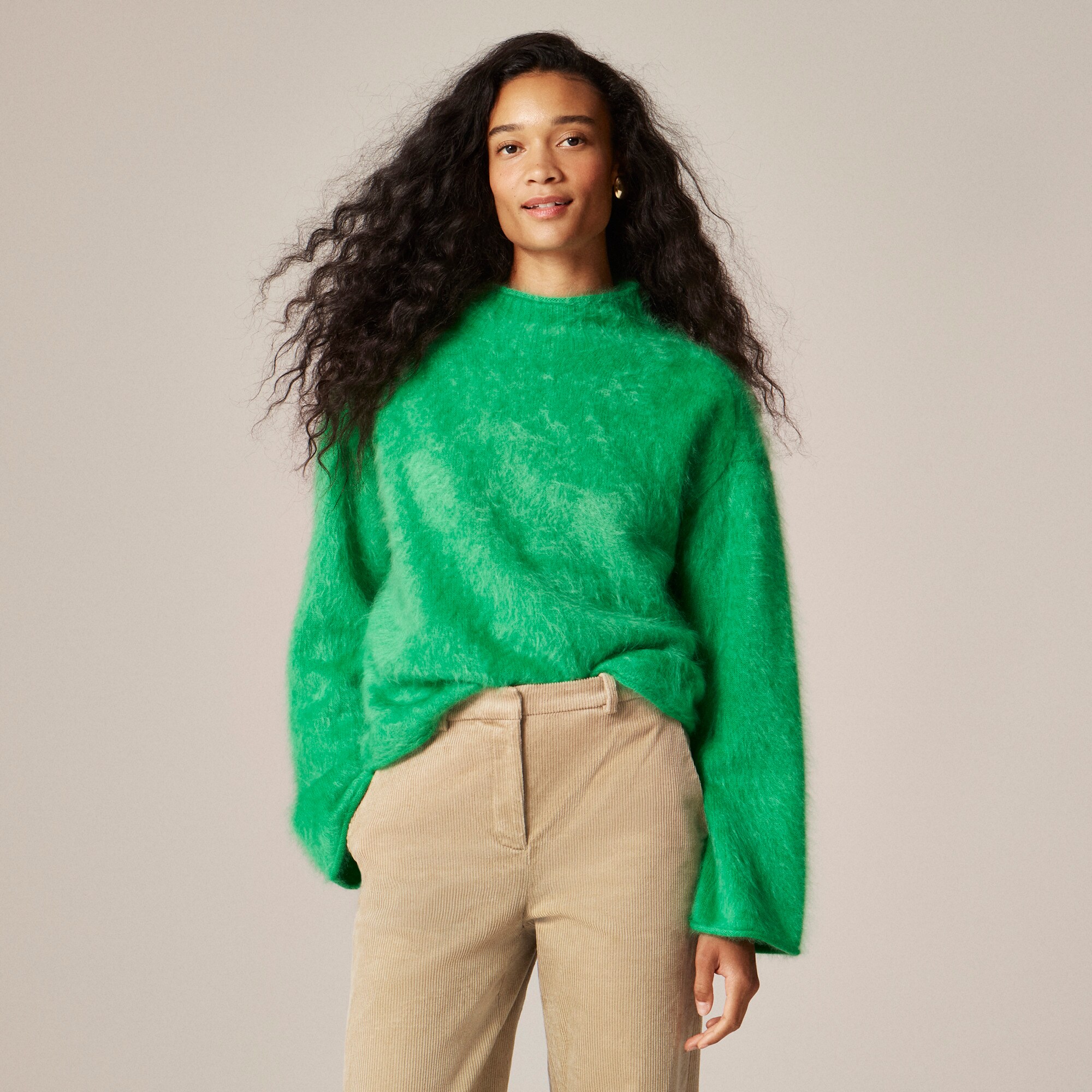 2025 Rollneck™ sweater in brushed cashmere