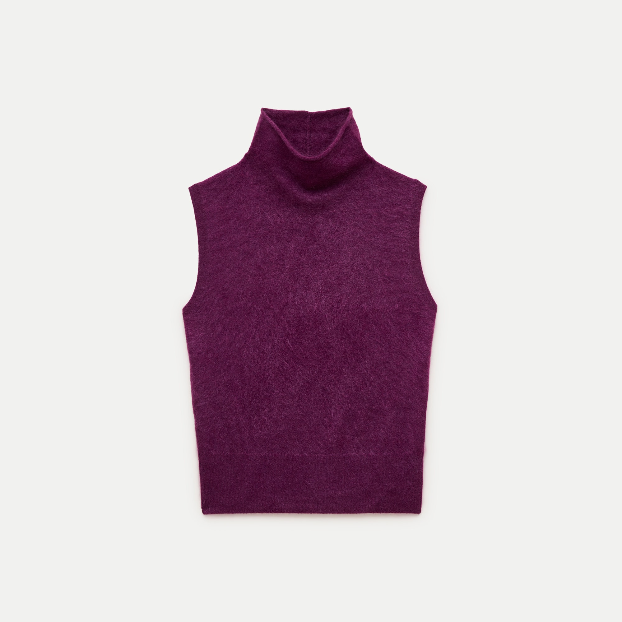 Cashmere turtleneck sweater shell - thumbnail 5