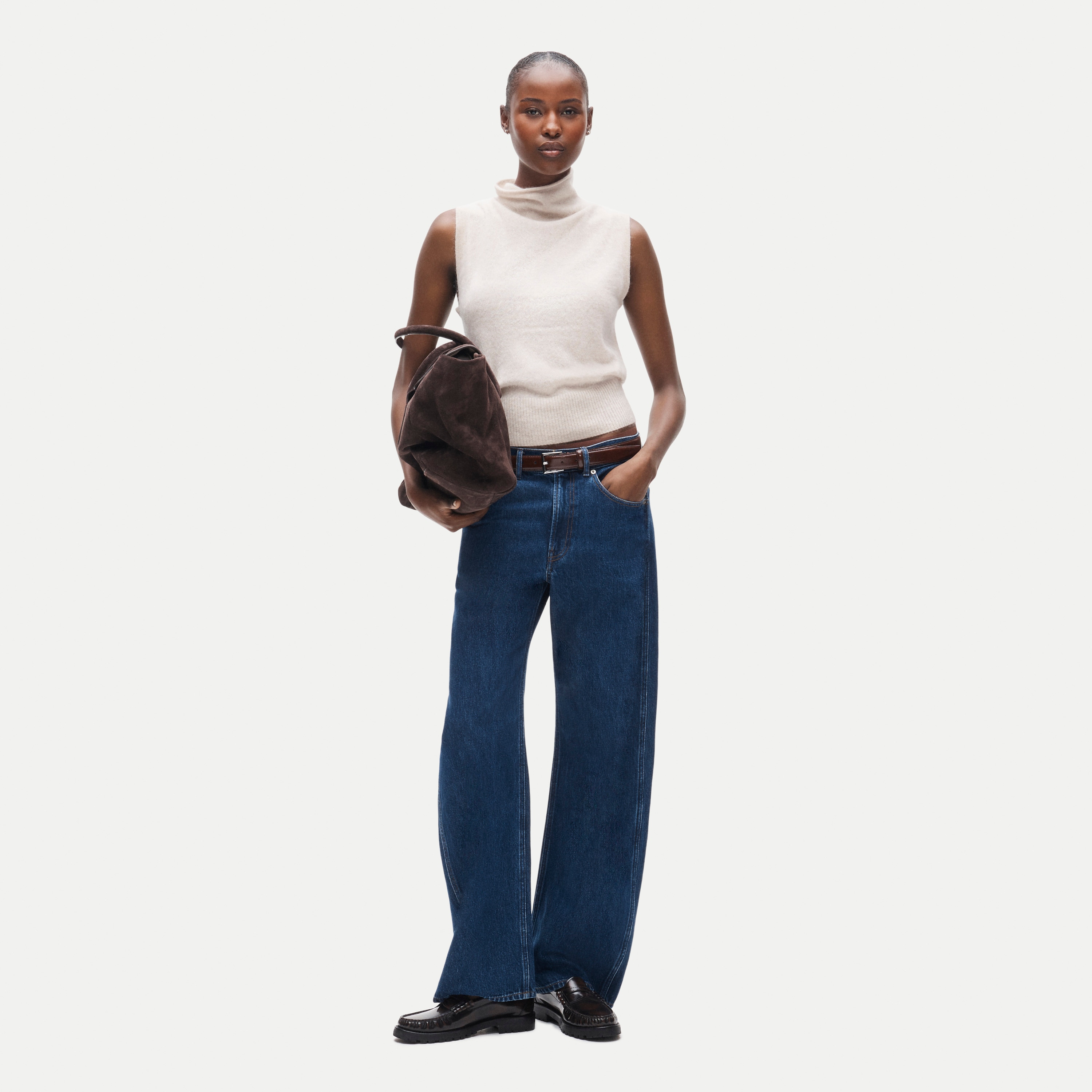 Cashmere Turtleneck Sweater Shell For Women | J.Crew
