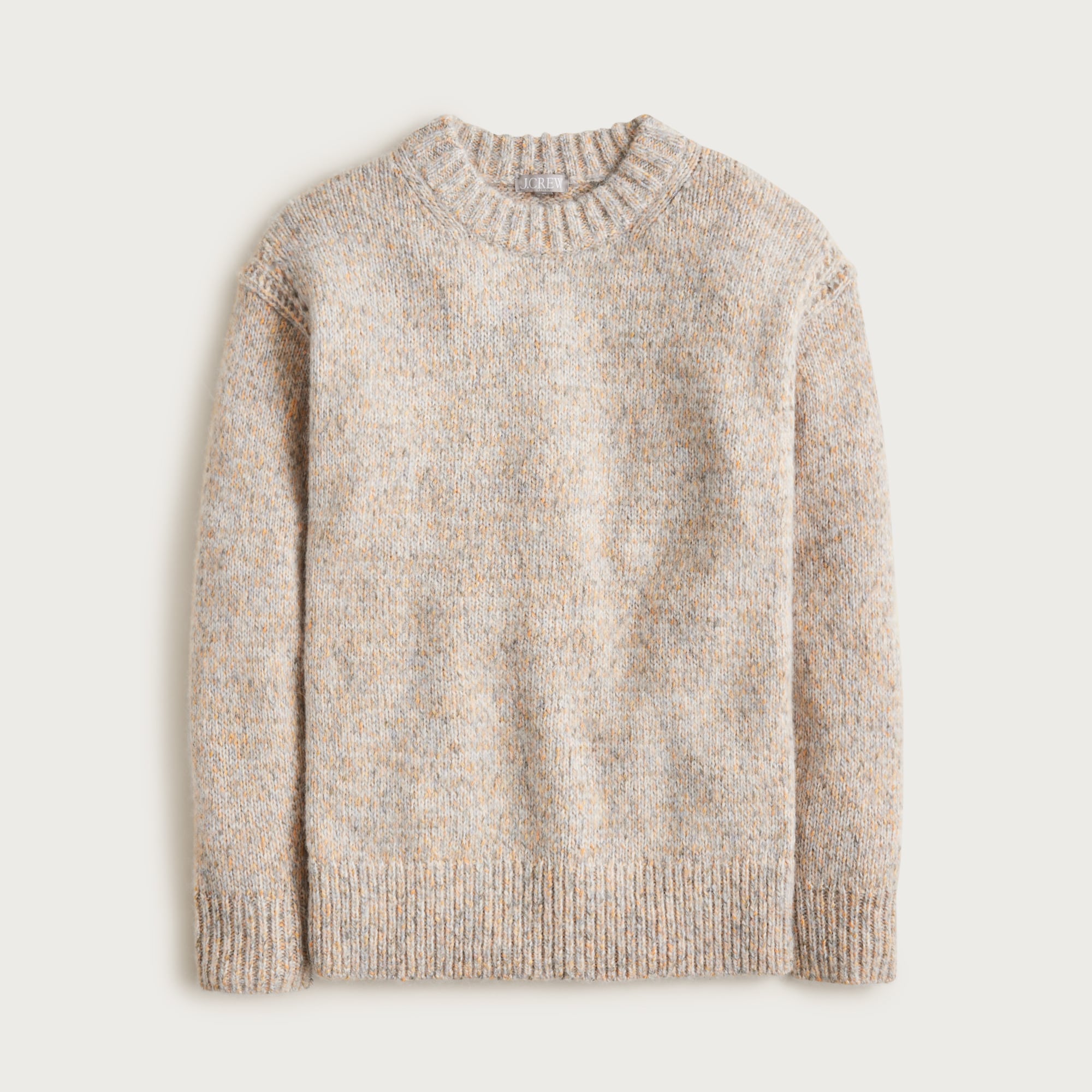 Relaxed crewneck pullover - image 5