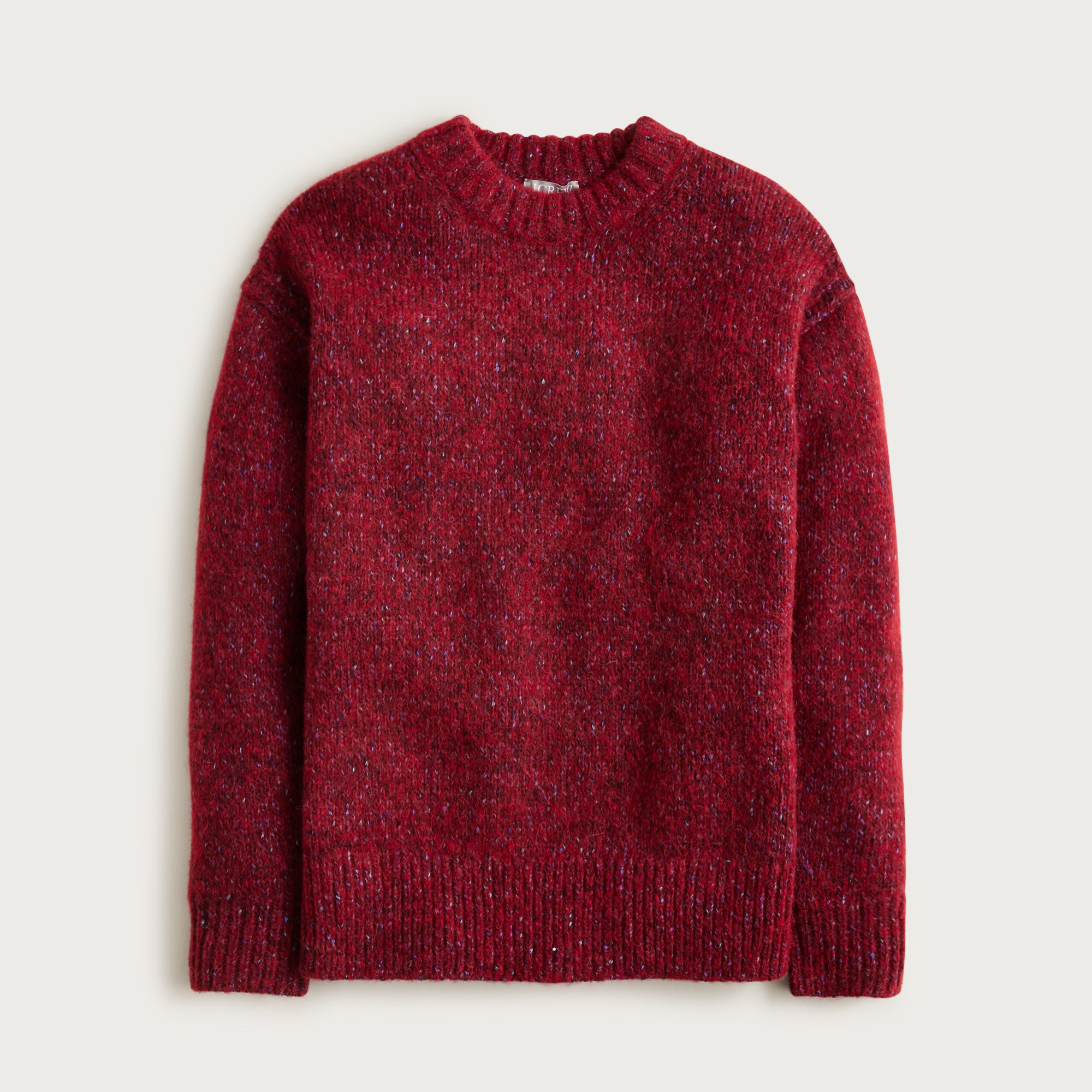 Relaxed crewneck pullover