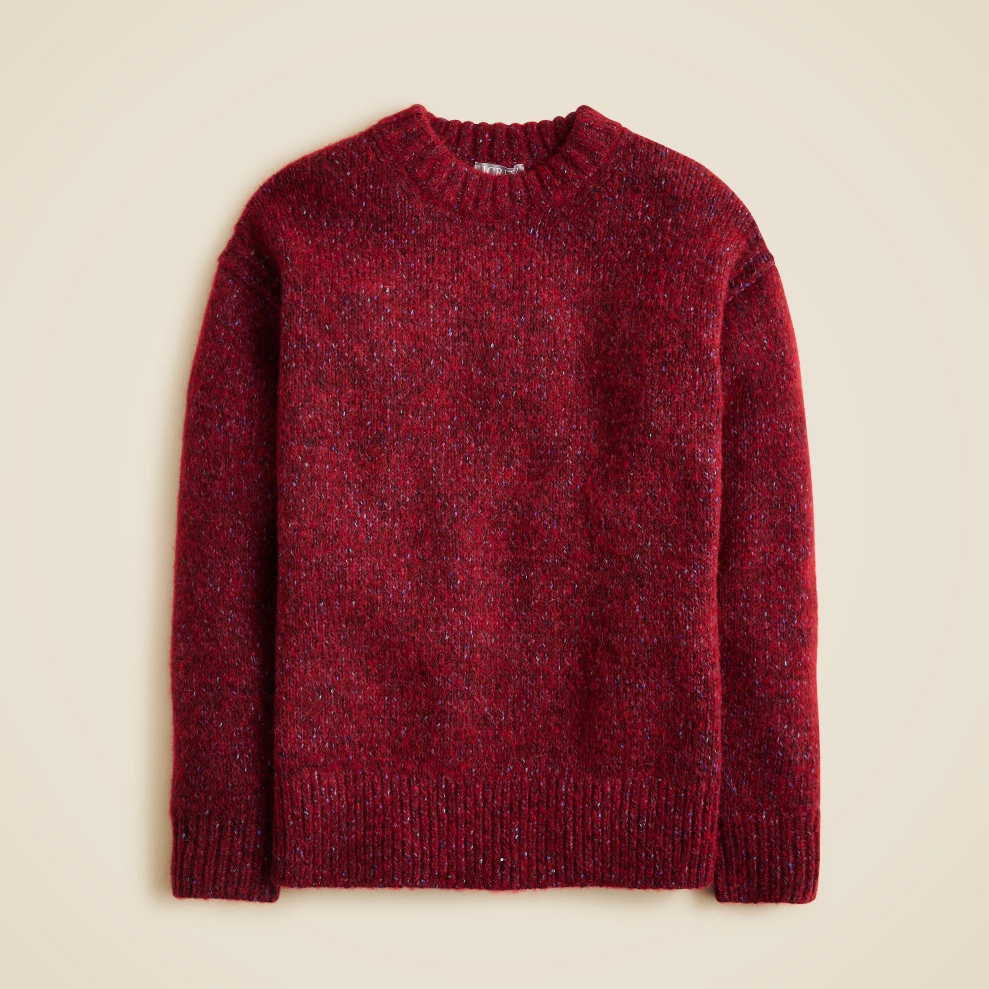 Relaxed crewneck pullover