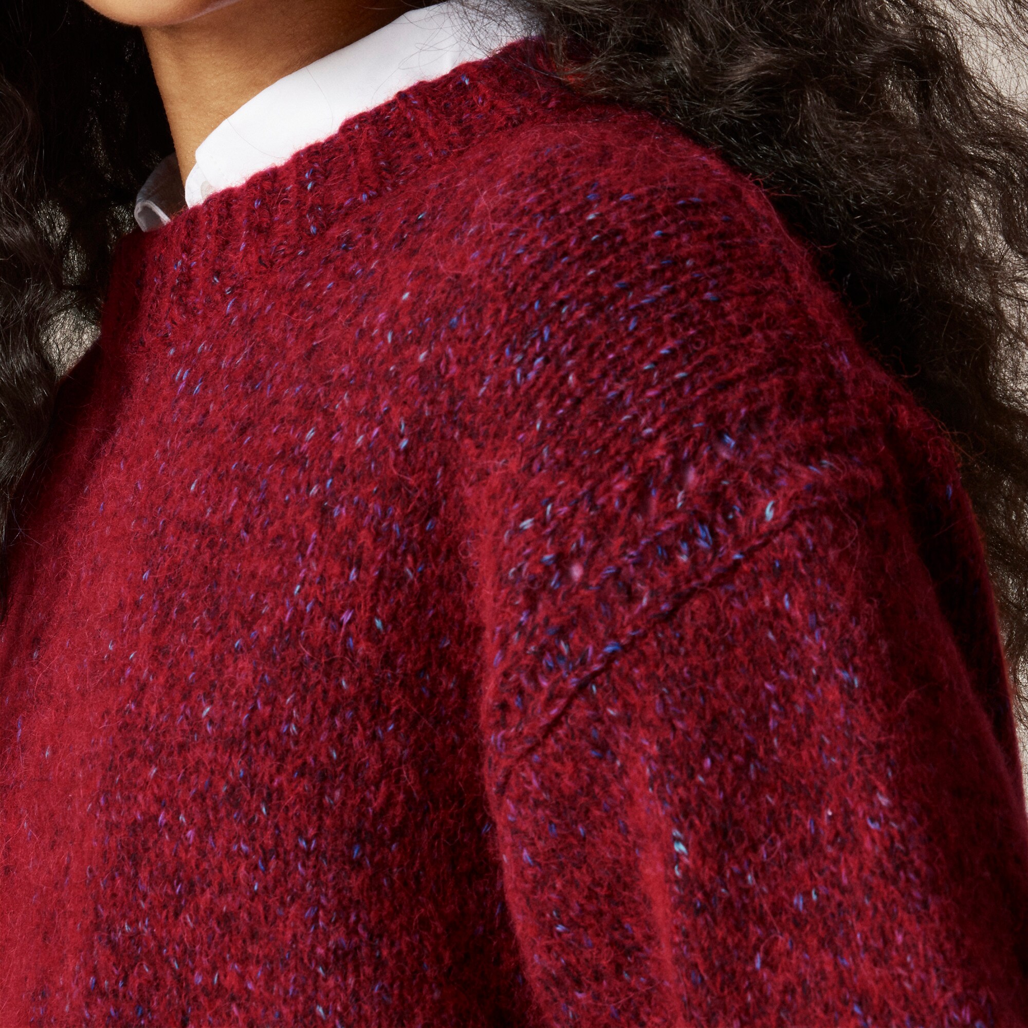Relaxed crewneck pullover