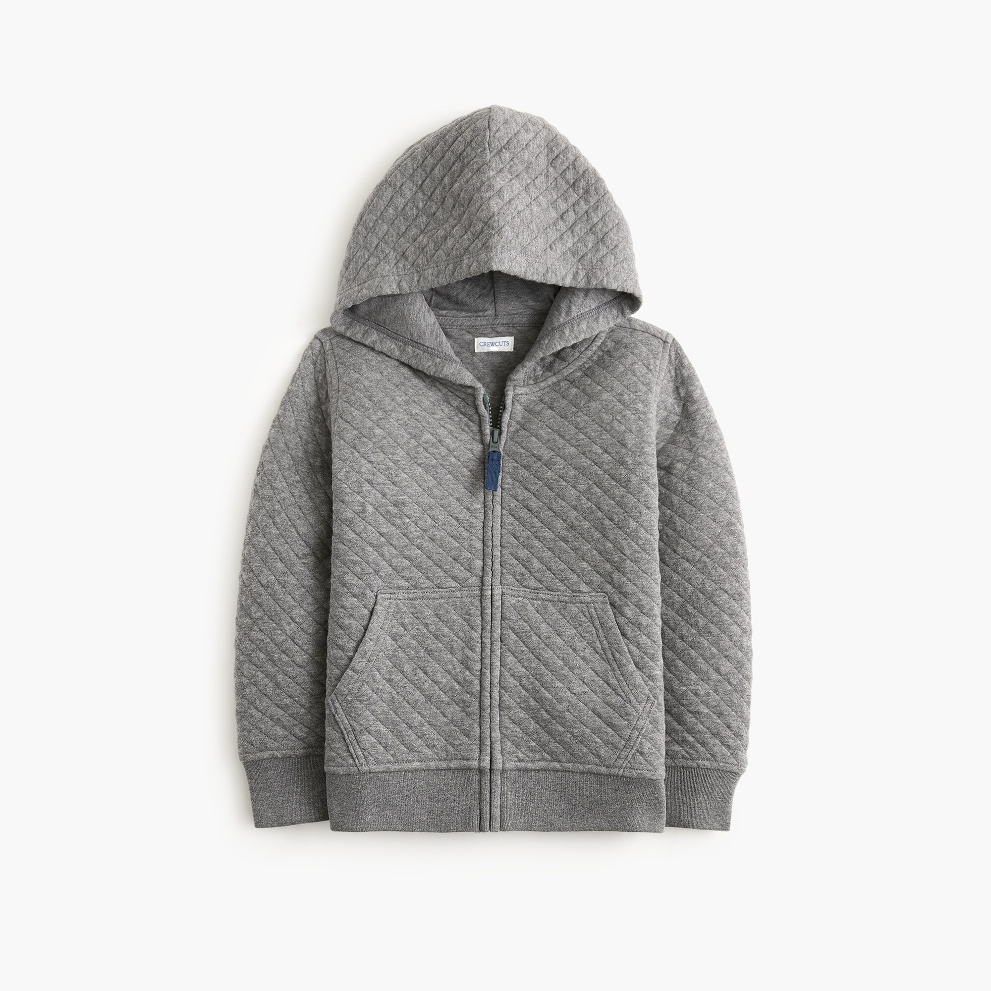 boys Boys' quilted full-zip hoodie