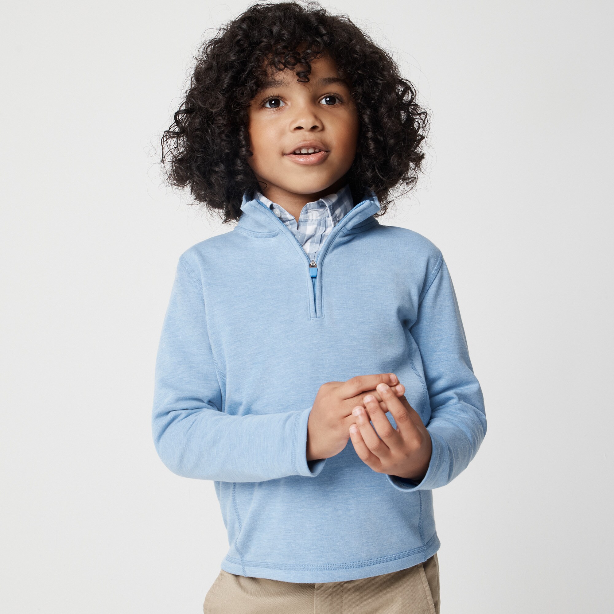 boys Boys' fleece-lined quarter-zip