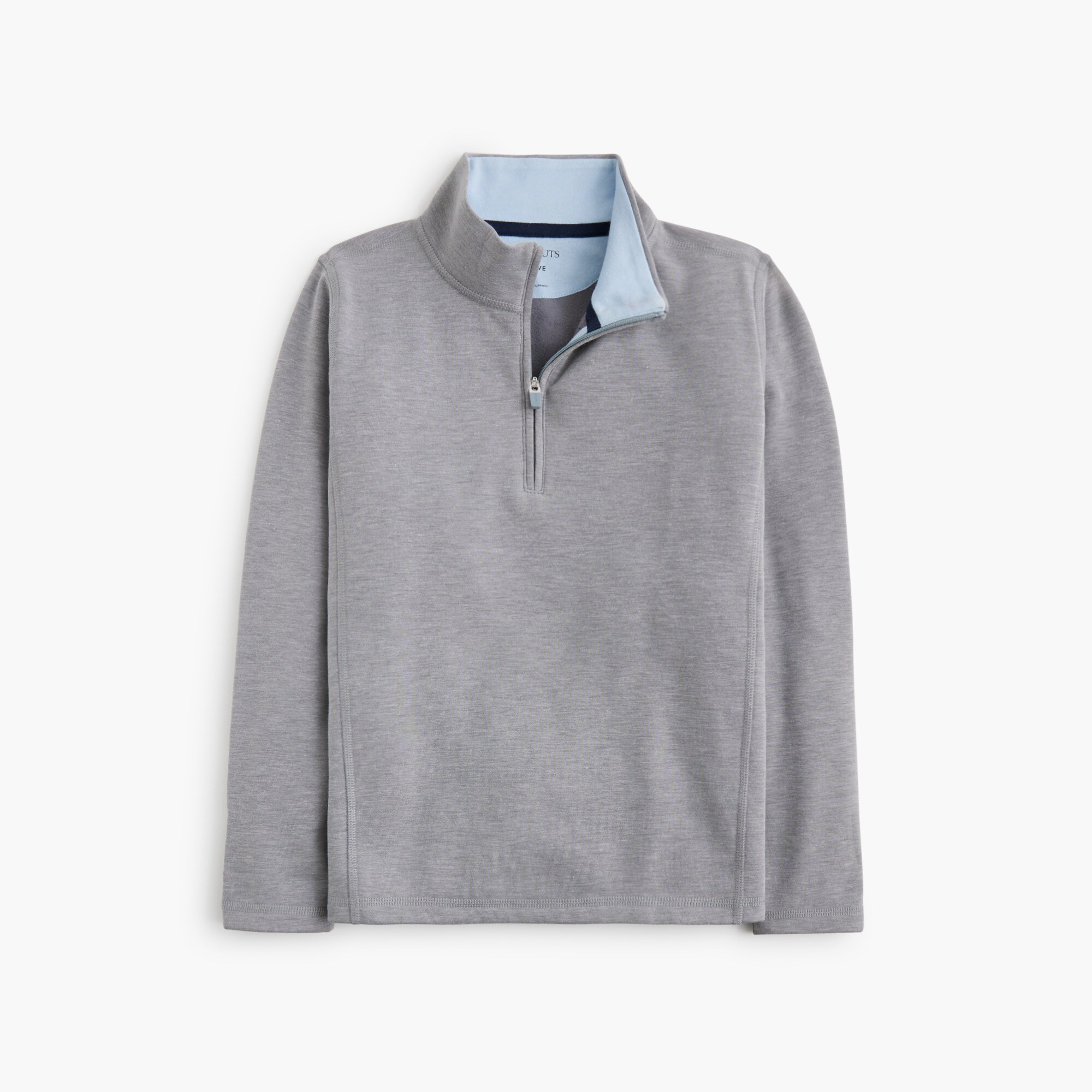  Boys' fleece-lined half-zip