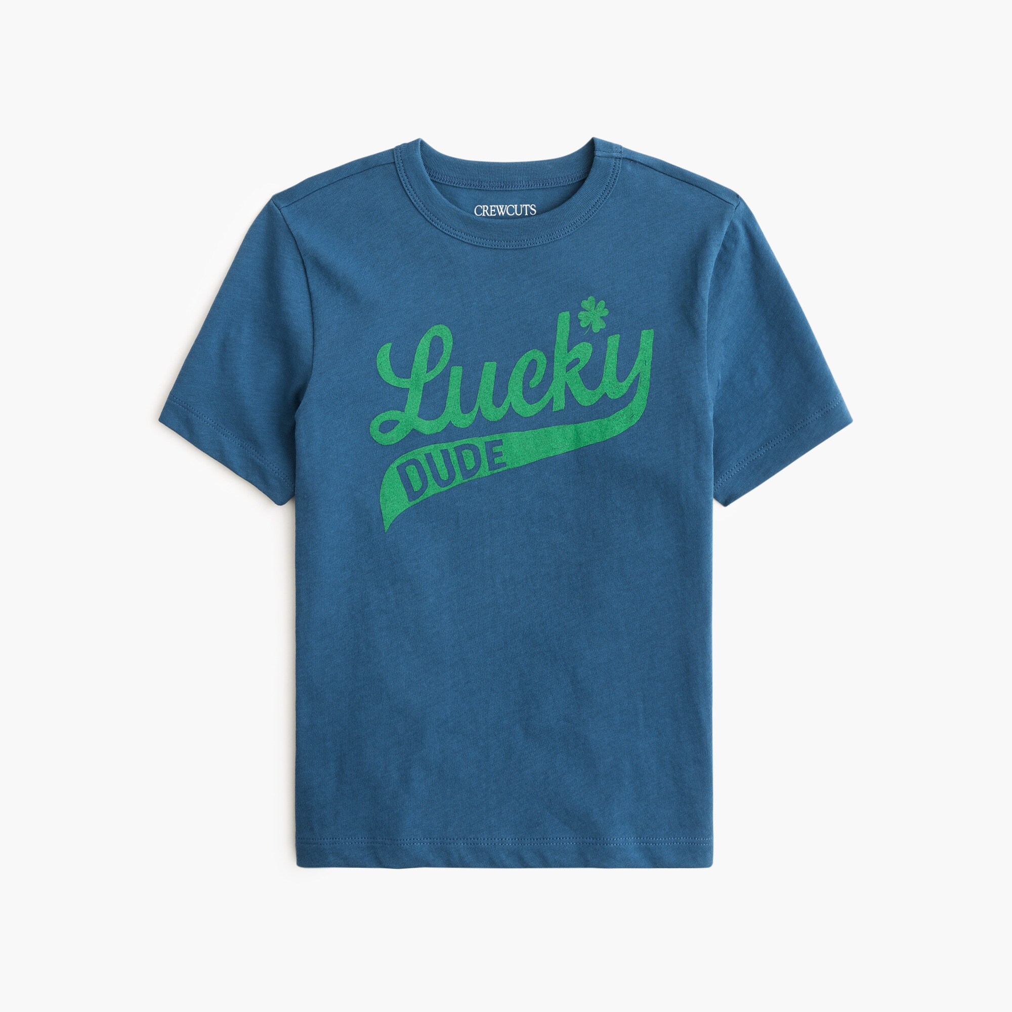 boys Boys' "lucky dude" graphic tee
