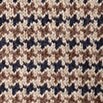 100% cotton houndstooth crewneck sweater HTHR COCOA HTHR FLAX NA