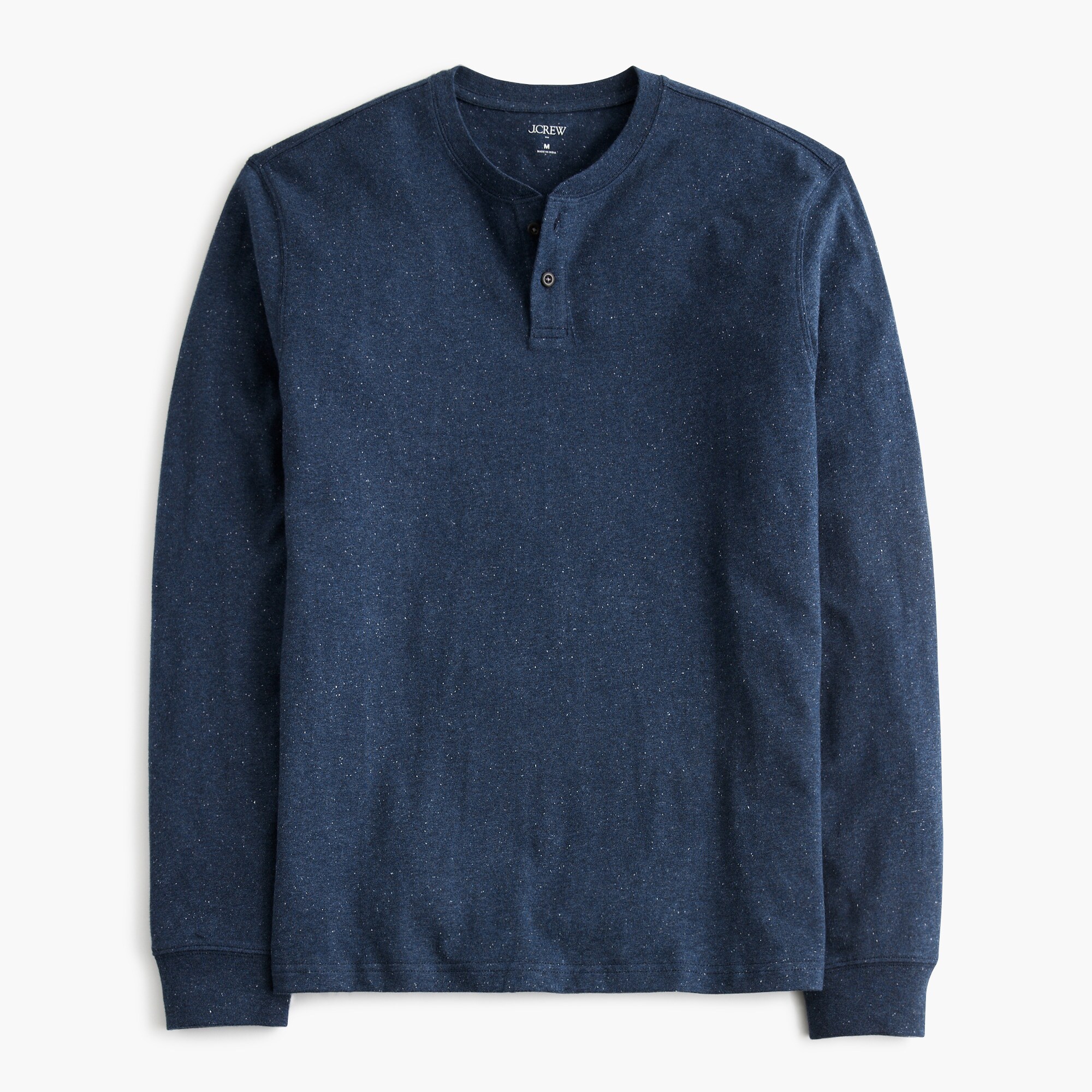 Long-sleeve rugby jersey henley
