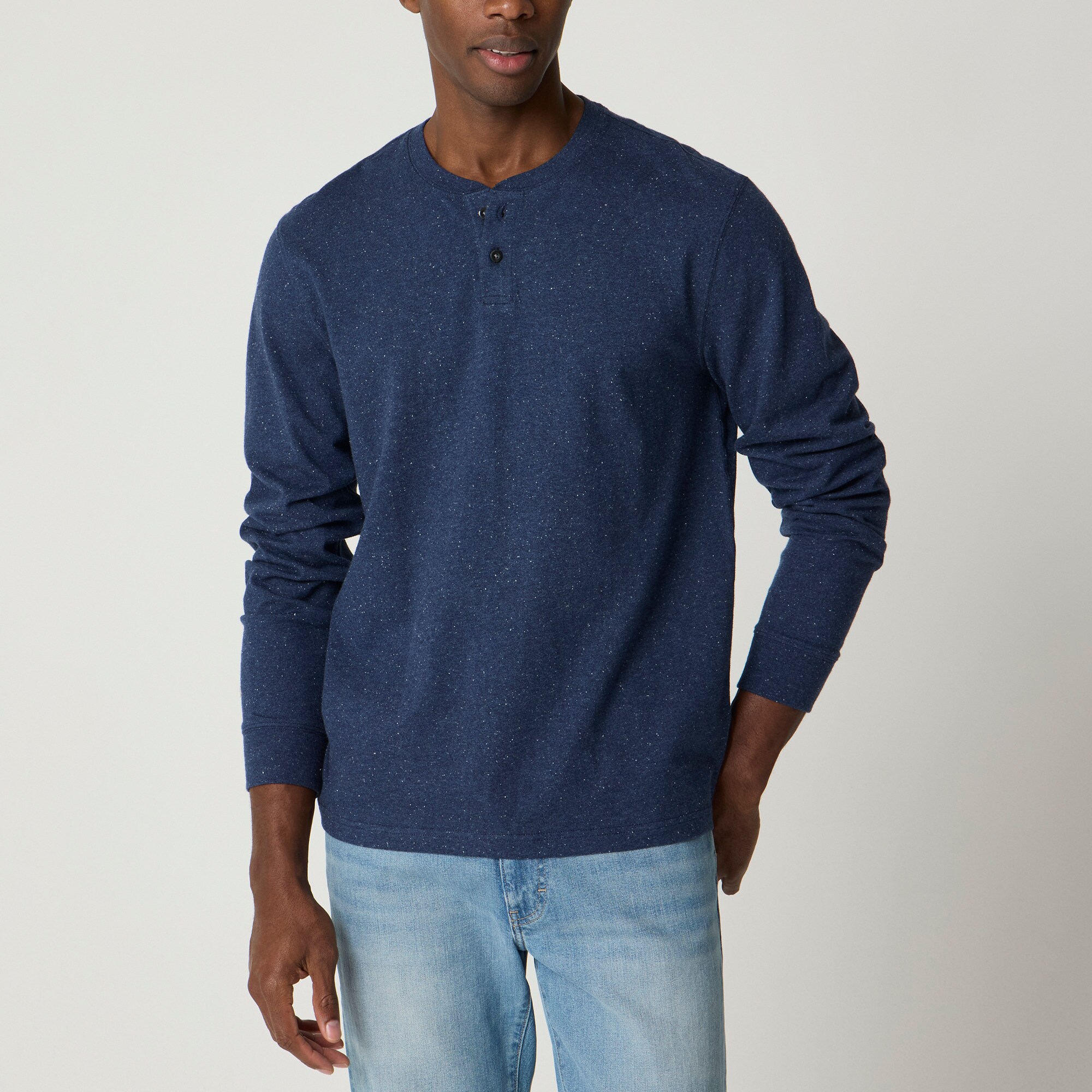  Long-sleeve rugby jersey henley