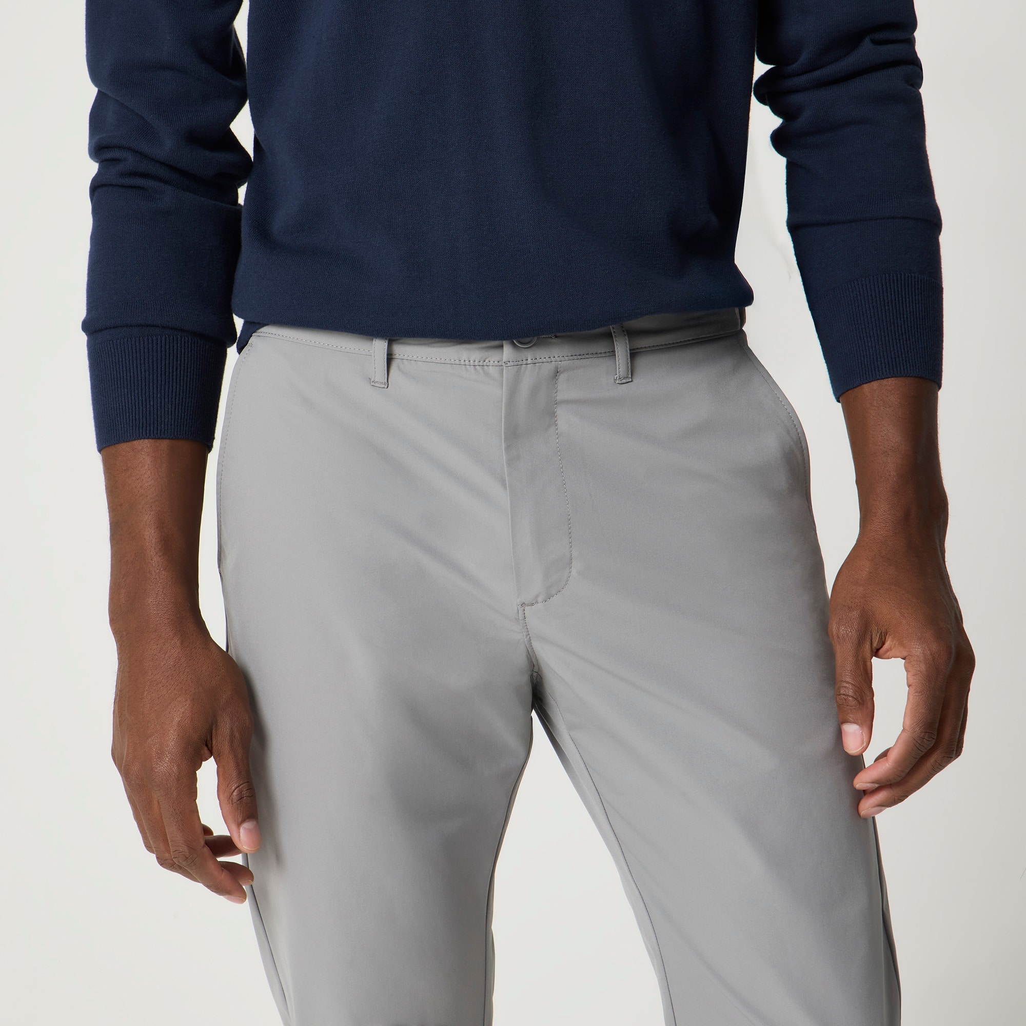 Slim-fit tech chino pant