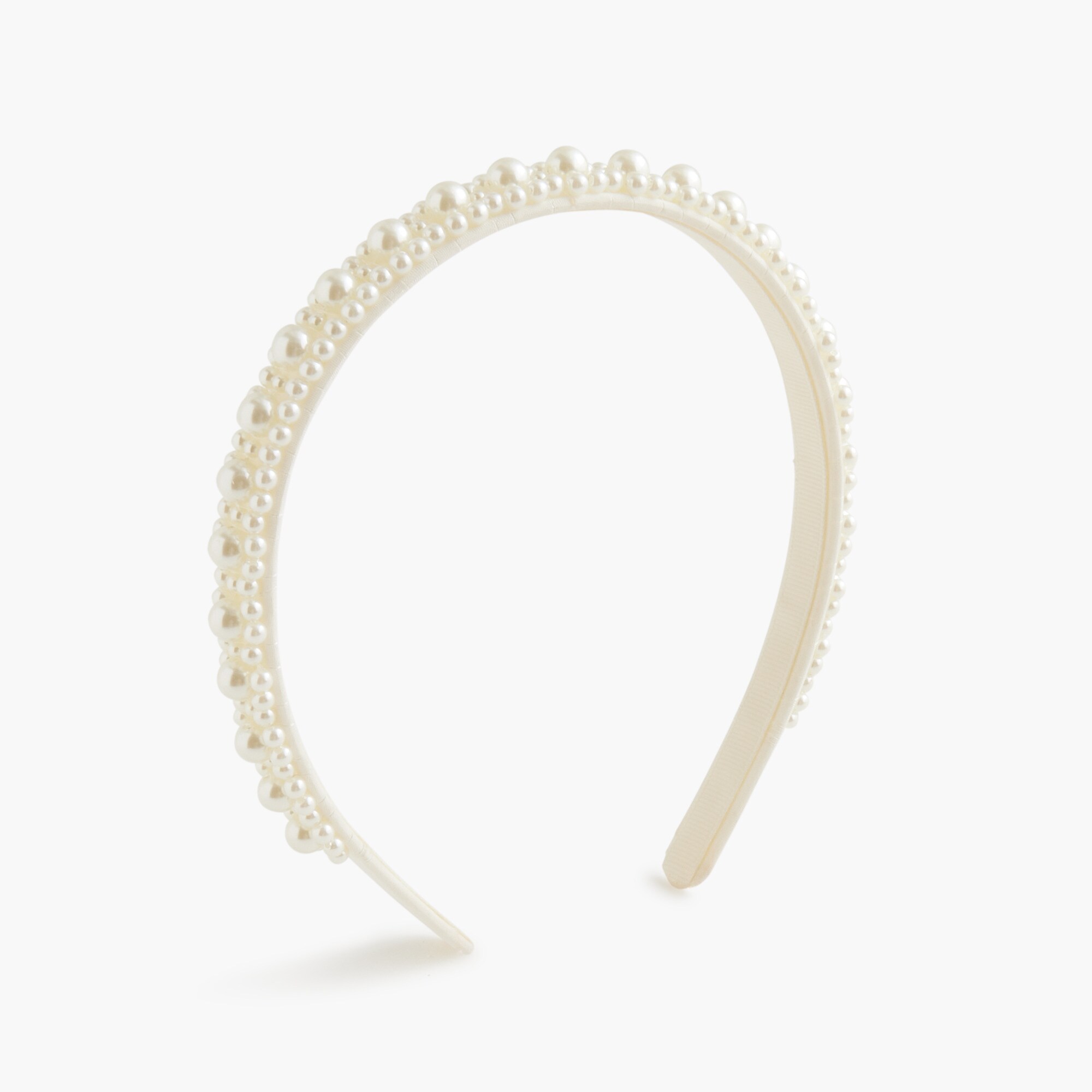 embellished pearl headband for women