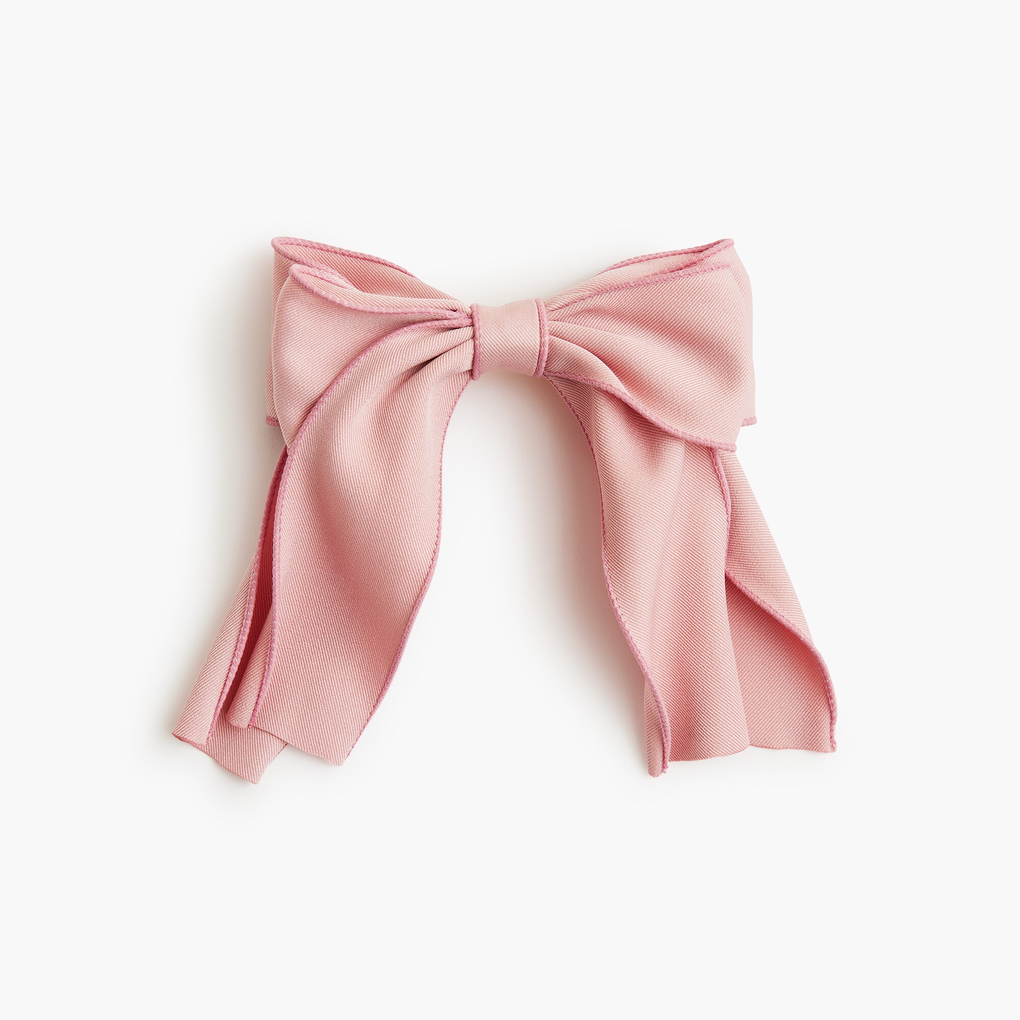 womens Two-tone bow barrette