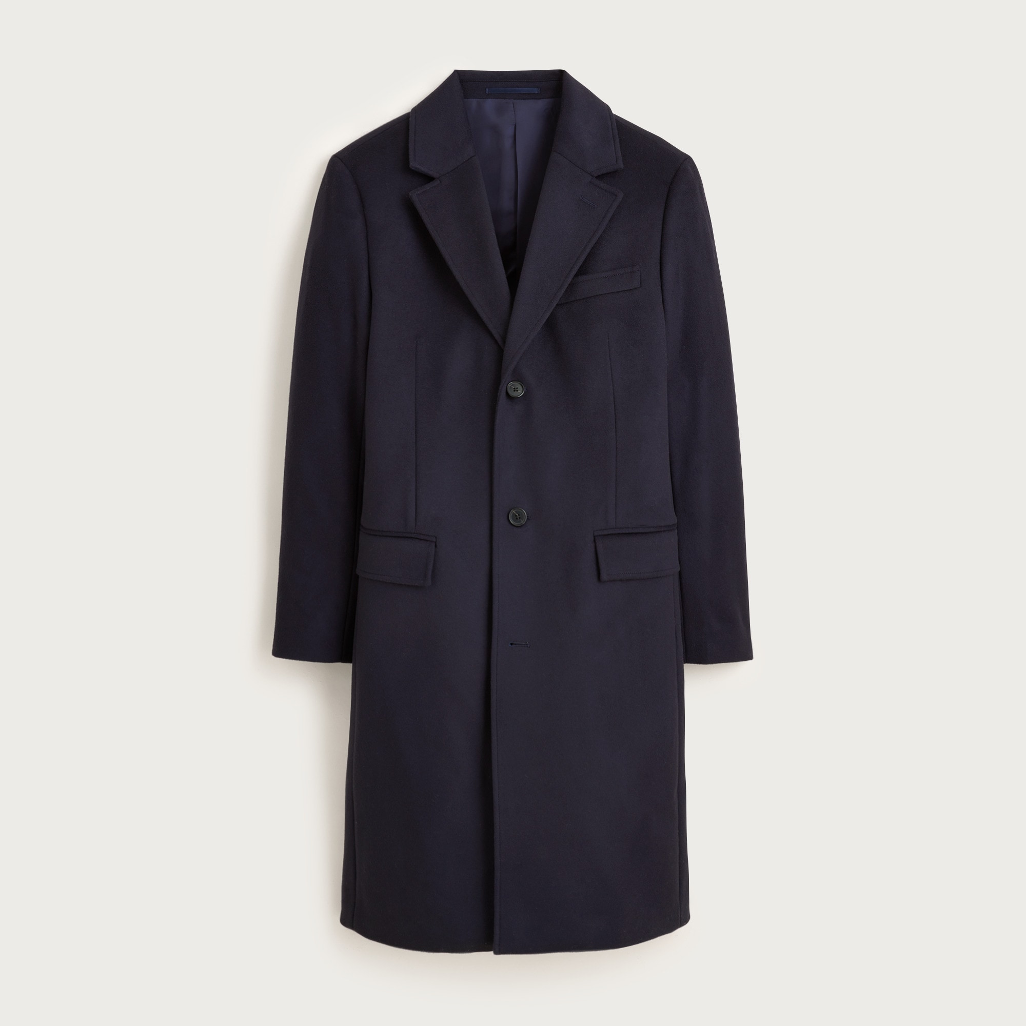 New York Double-breasted Overcoat In Wool Melton For Men | J.Crew