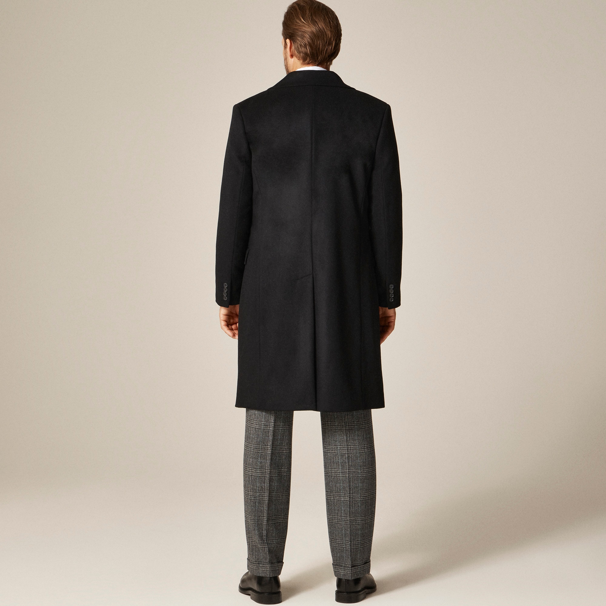 Rivington topcoat in Italian wool blend