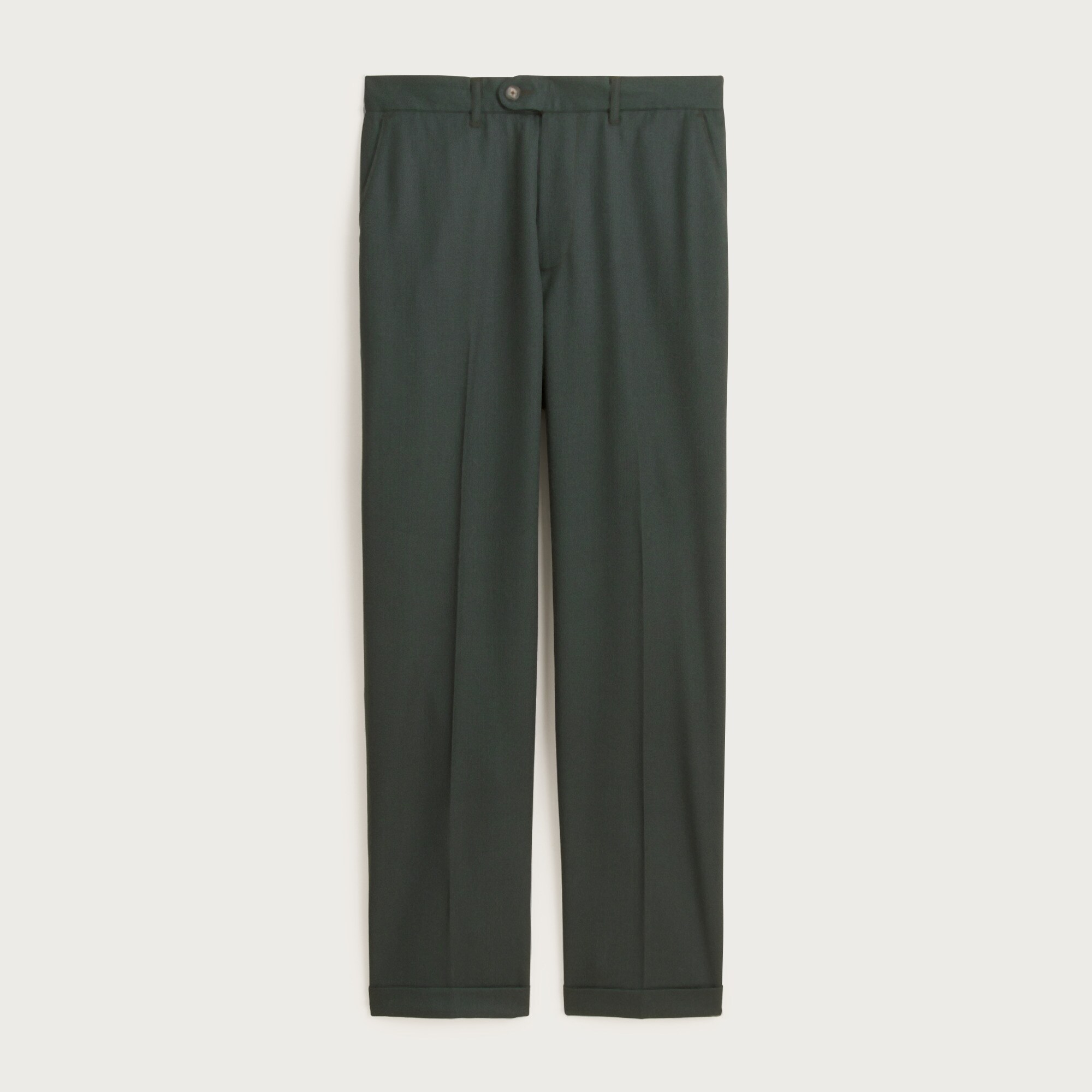 Classic creased wool trouser
